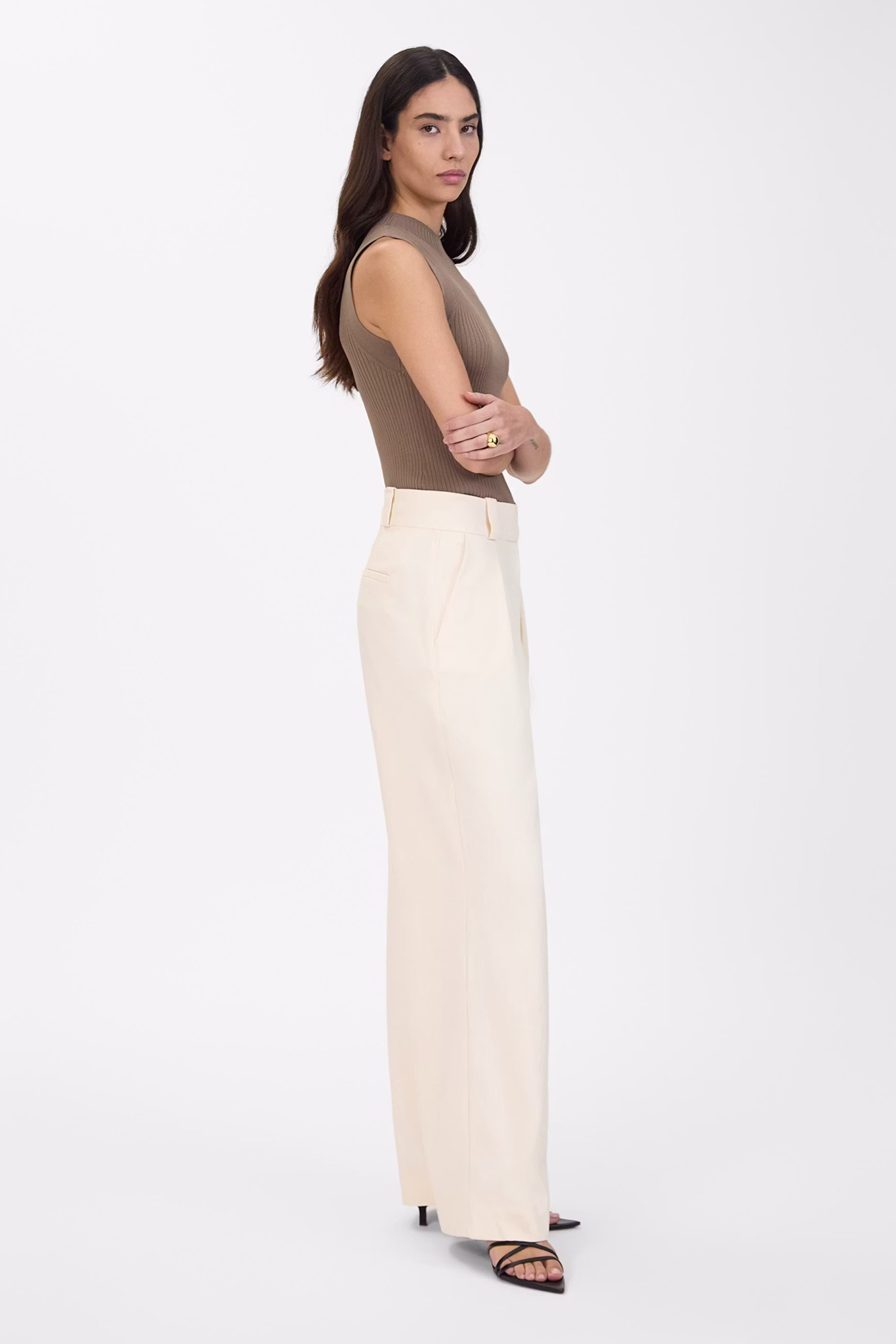 IOPRESCILLIA Trousers LOOKBOOK FRONT 30600616-WH014