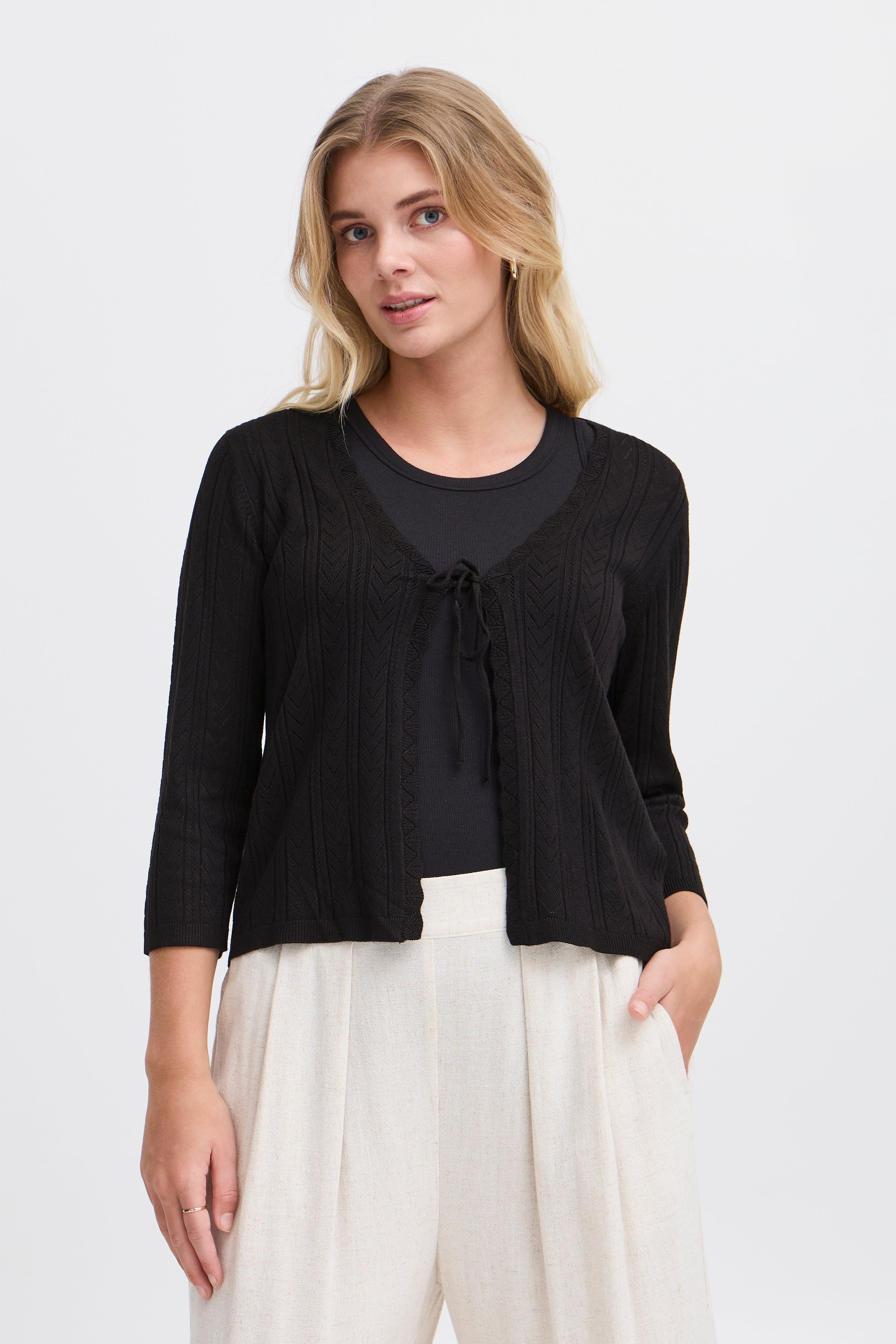 FRLORA Cardigan LOOKBOOK FRONT 20615618-200113