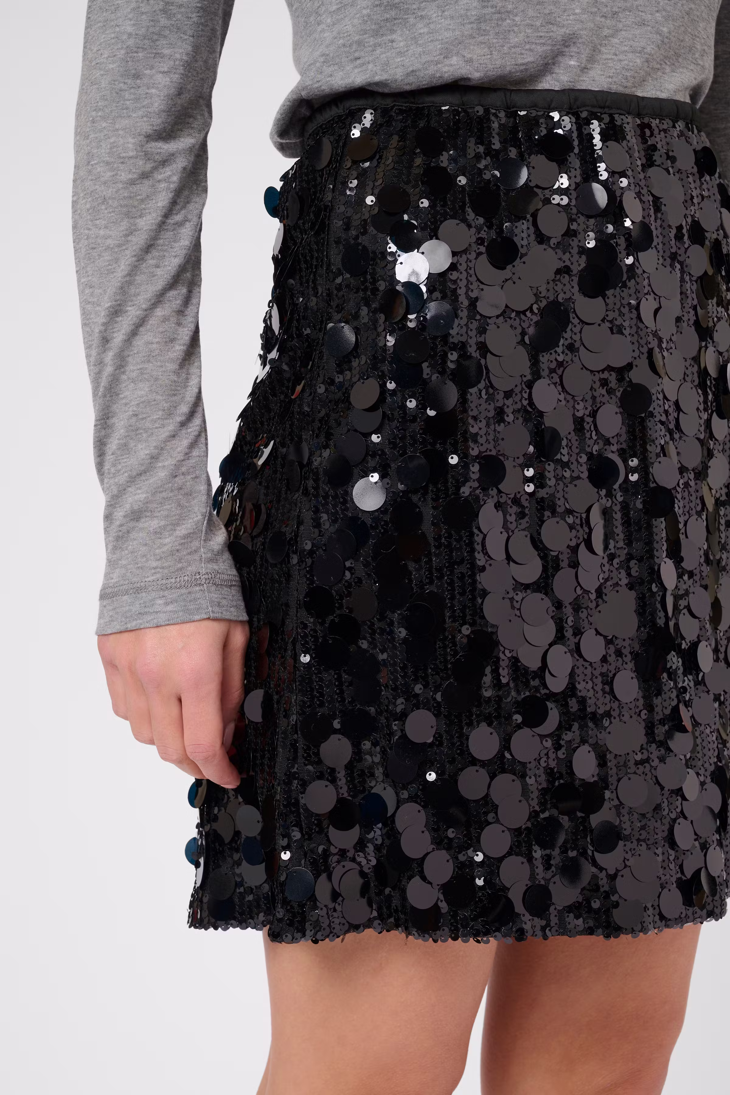 CUsema Paillettenrock LOOKBOOK DETAIL 50112207-500012