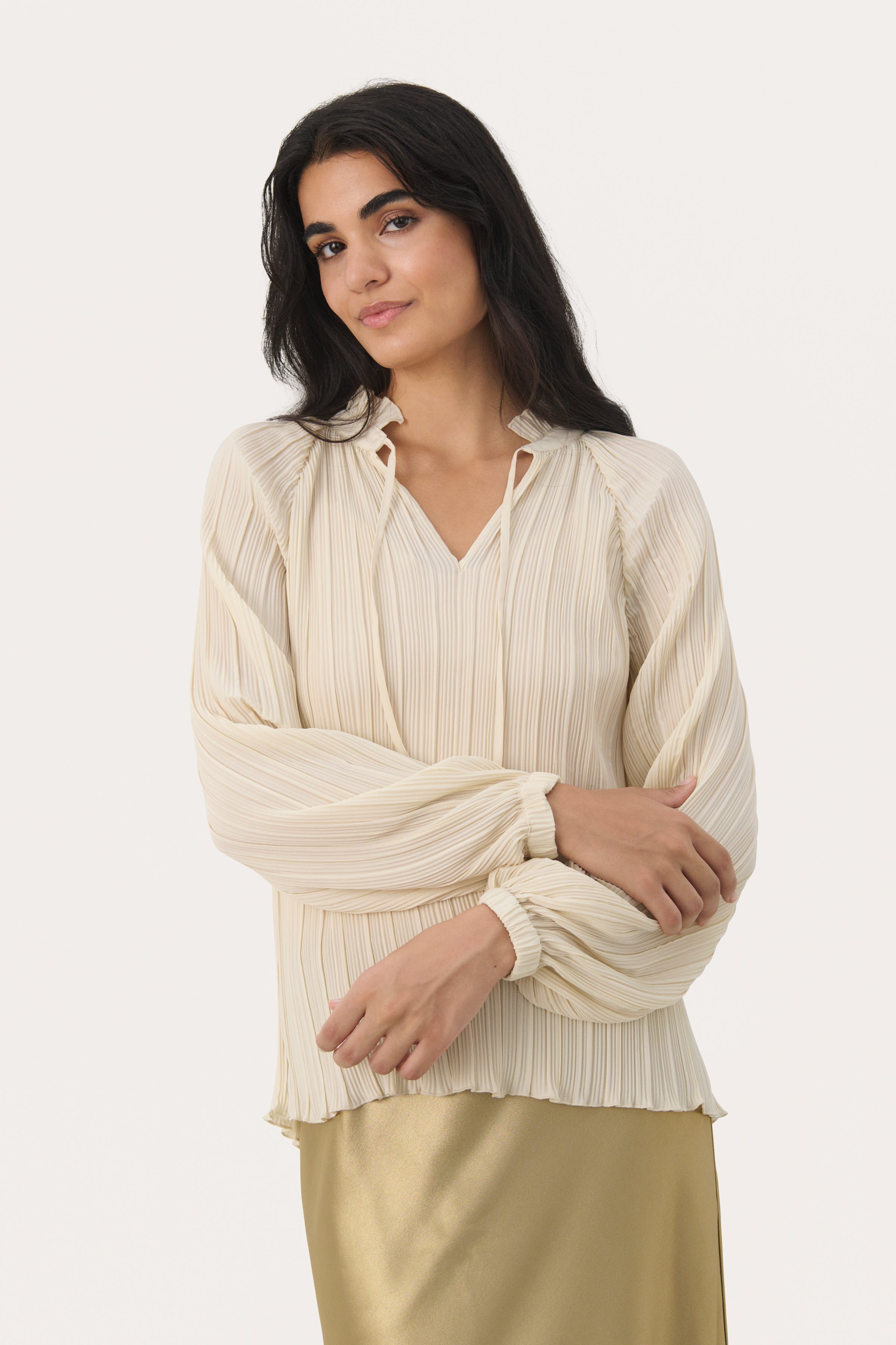 MyraPW Bluse LOOKBOOK FRONT 30309217-130905