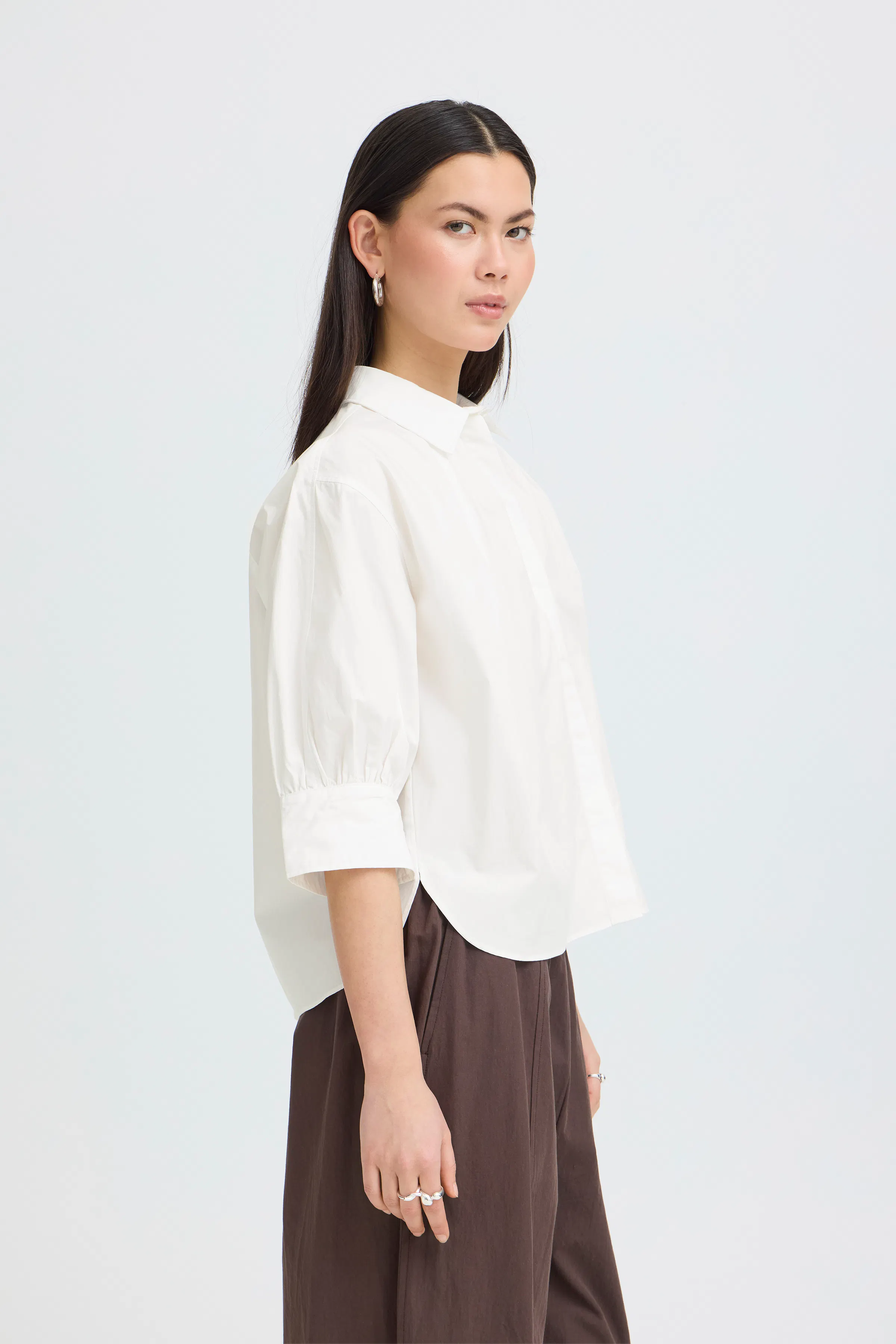 IXSILJA Overhemd in placid bluekleur | ICHI