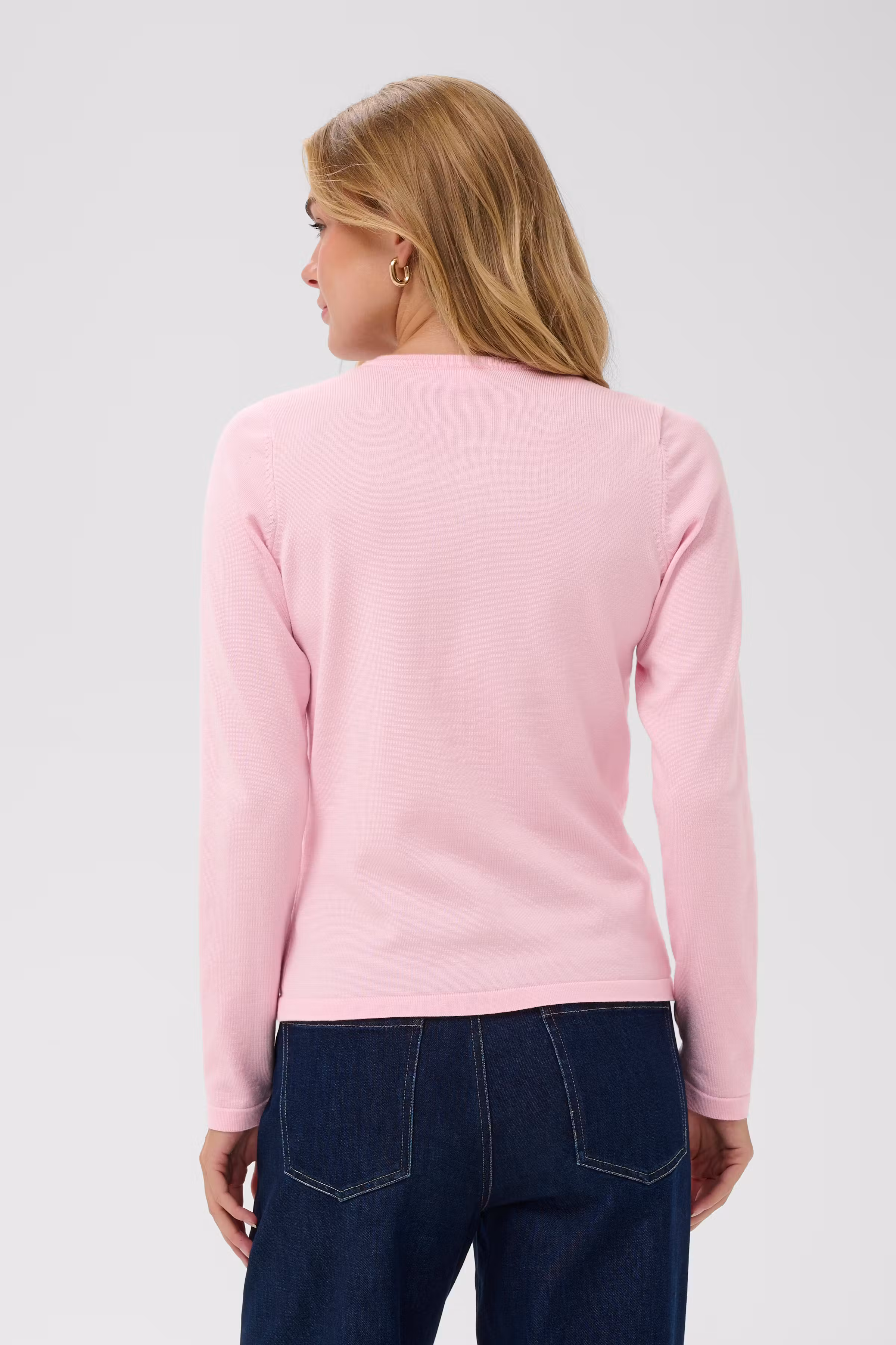 MilaSZ R-Neck Cardigan LOOKBOOK BACK 30500005-132801