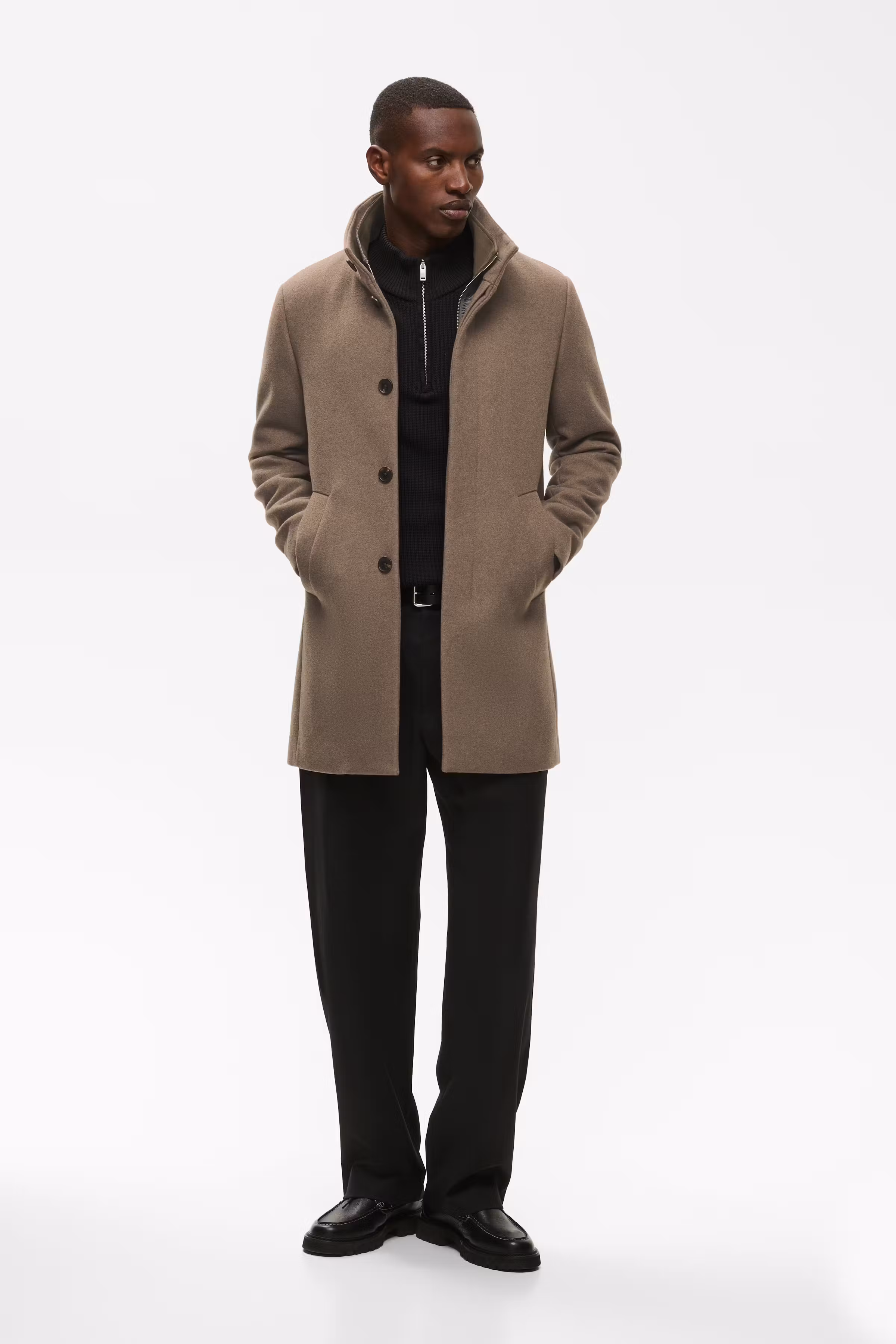 Harvey Uldfrakke LOOKBOOK FRONT 30203845-181112