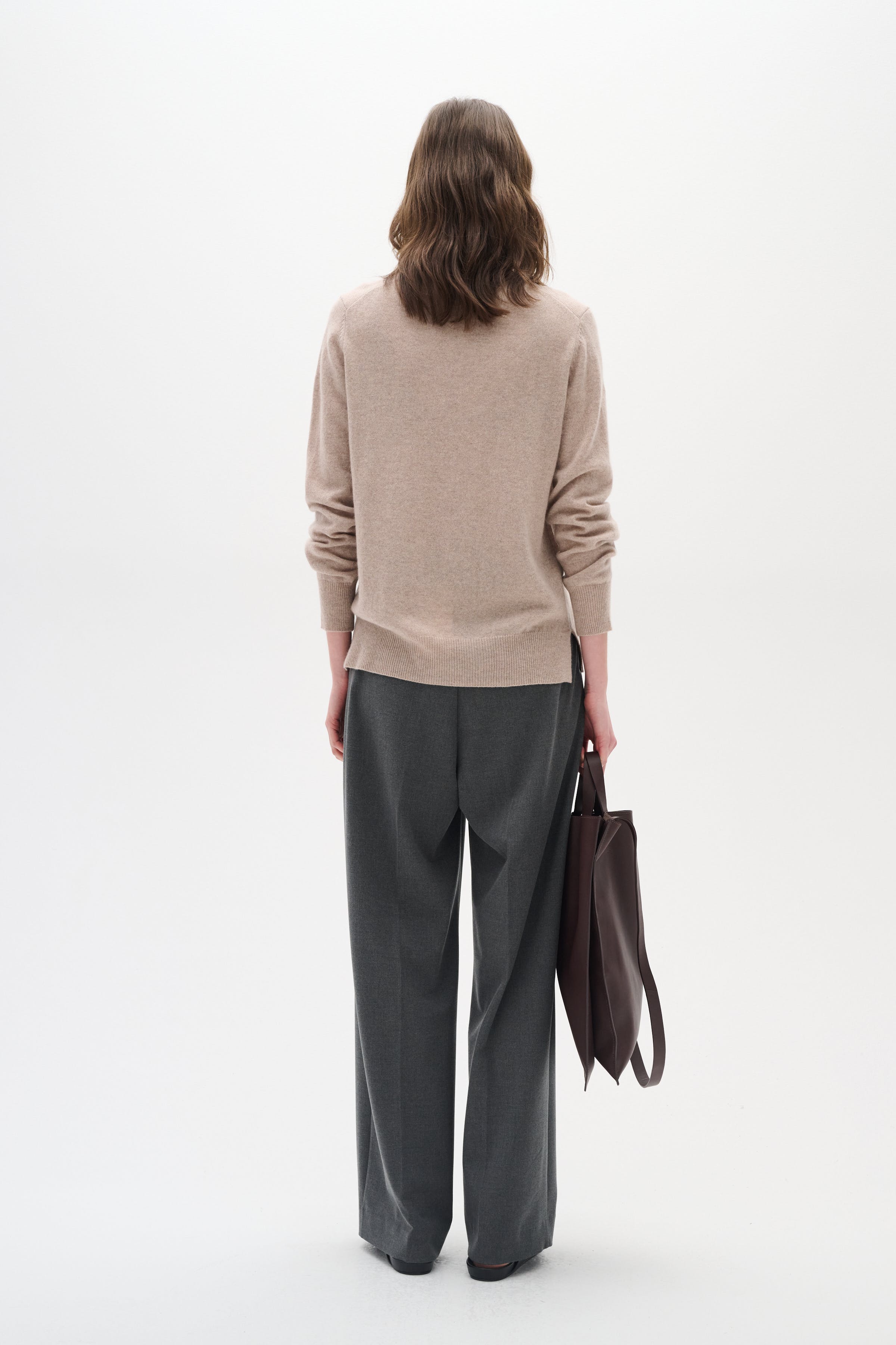 LukkaIW Crew-neck Kaschmir Pullover LOOKBOOK BACK 30107629-10110