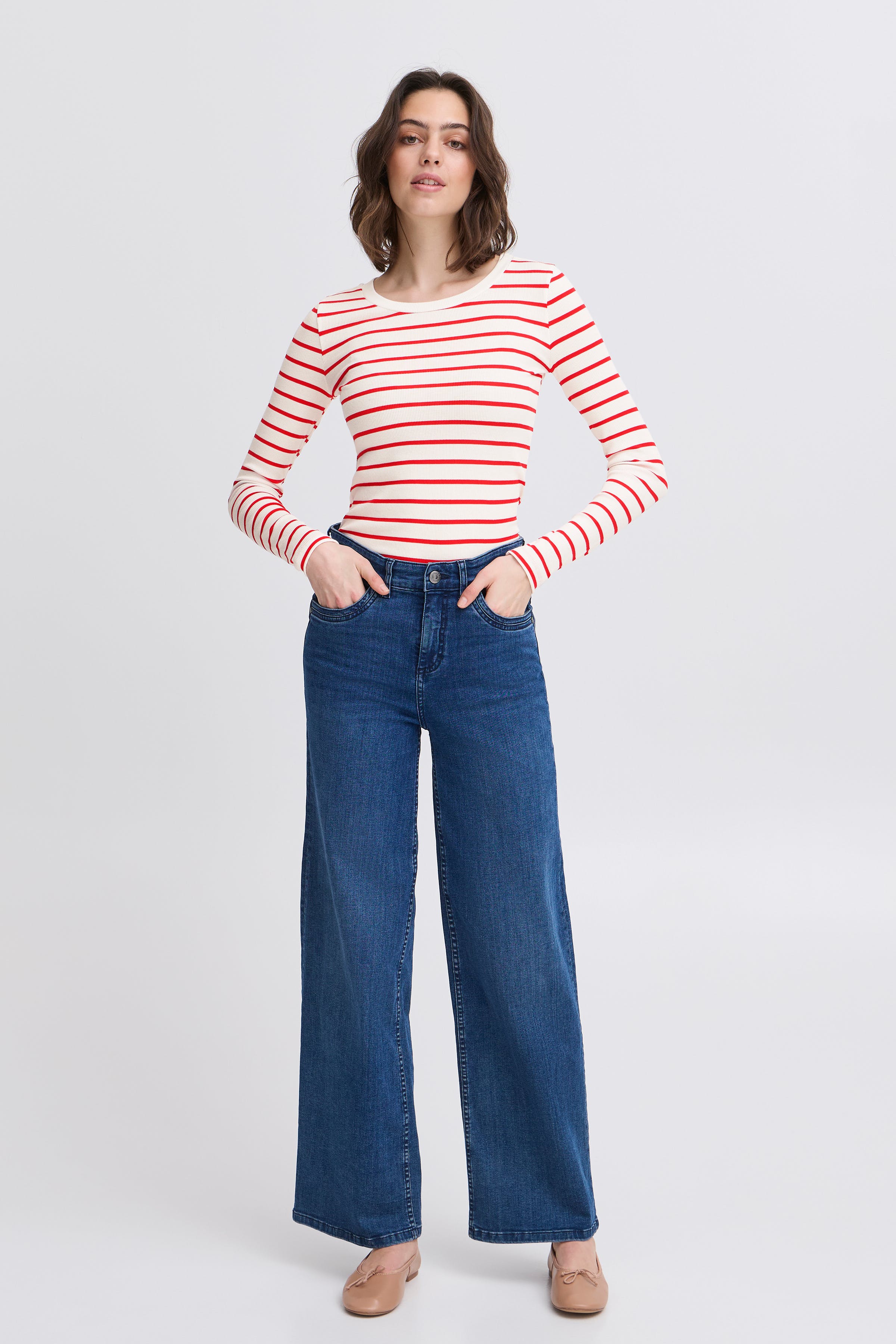 FRHIZAMOND T-shirt met lange mouwen LOOKBOOK FRONT 20615551-201203