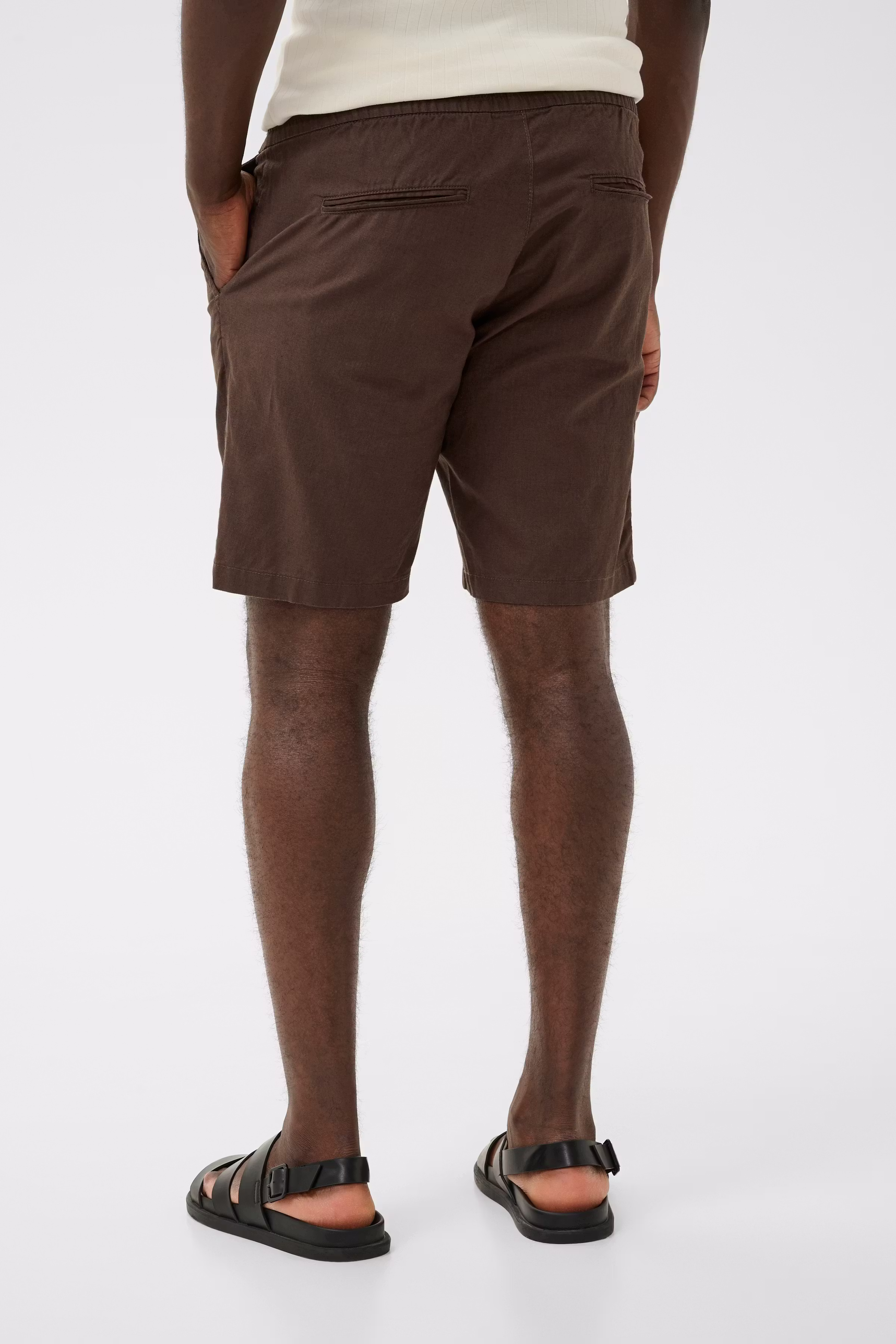 MAbarton linen shorts LOOKBOOK BACK 30206032-190912