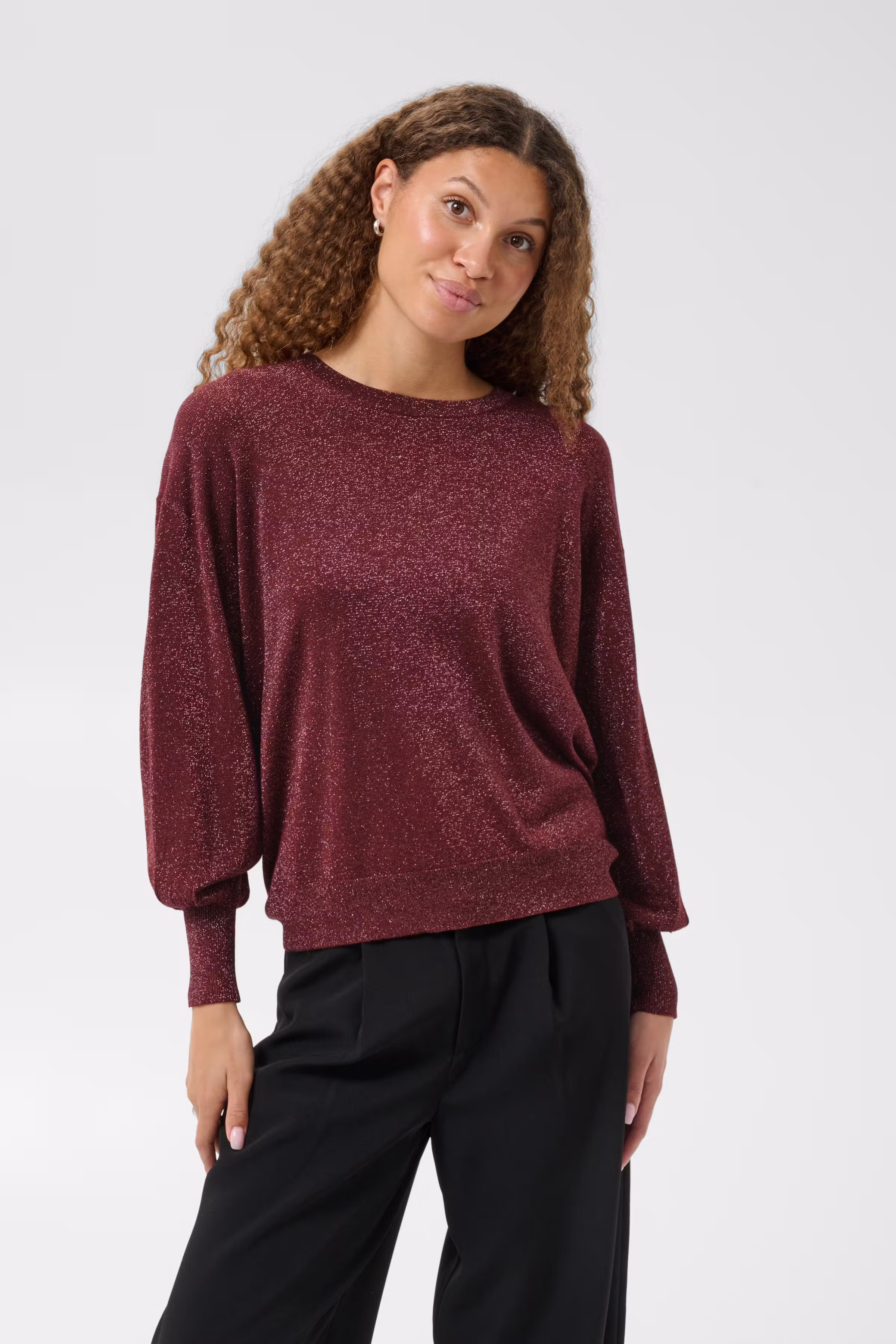 KAregina Glimmer striktrøje LOOKBOOK FRONT 10507977-191525