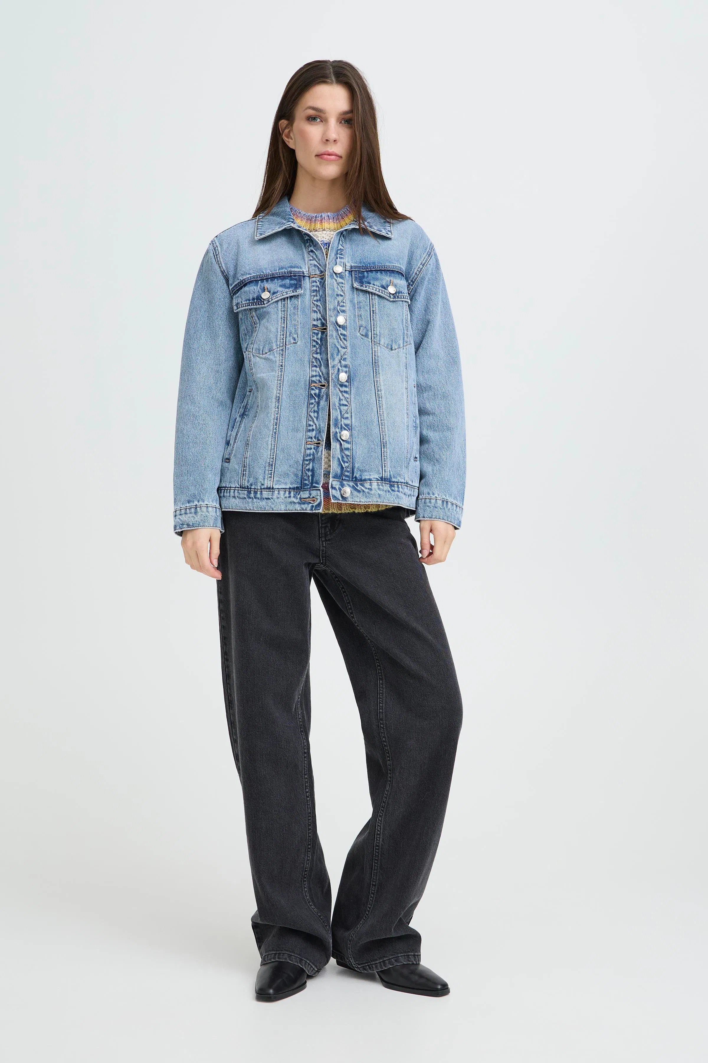 PZALORA Casual jakke LOOKBOOK FRONT 50210280-200005