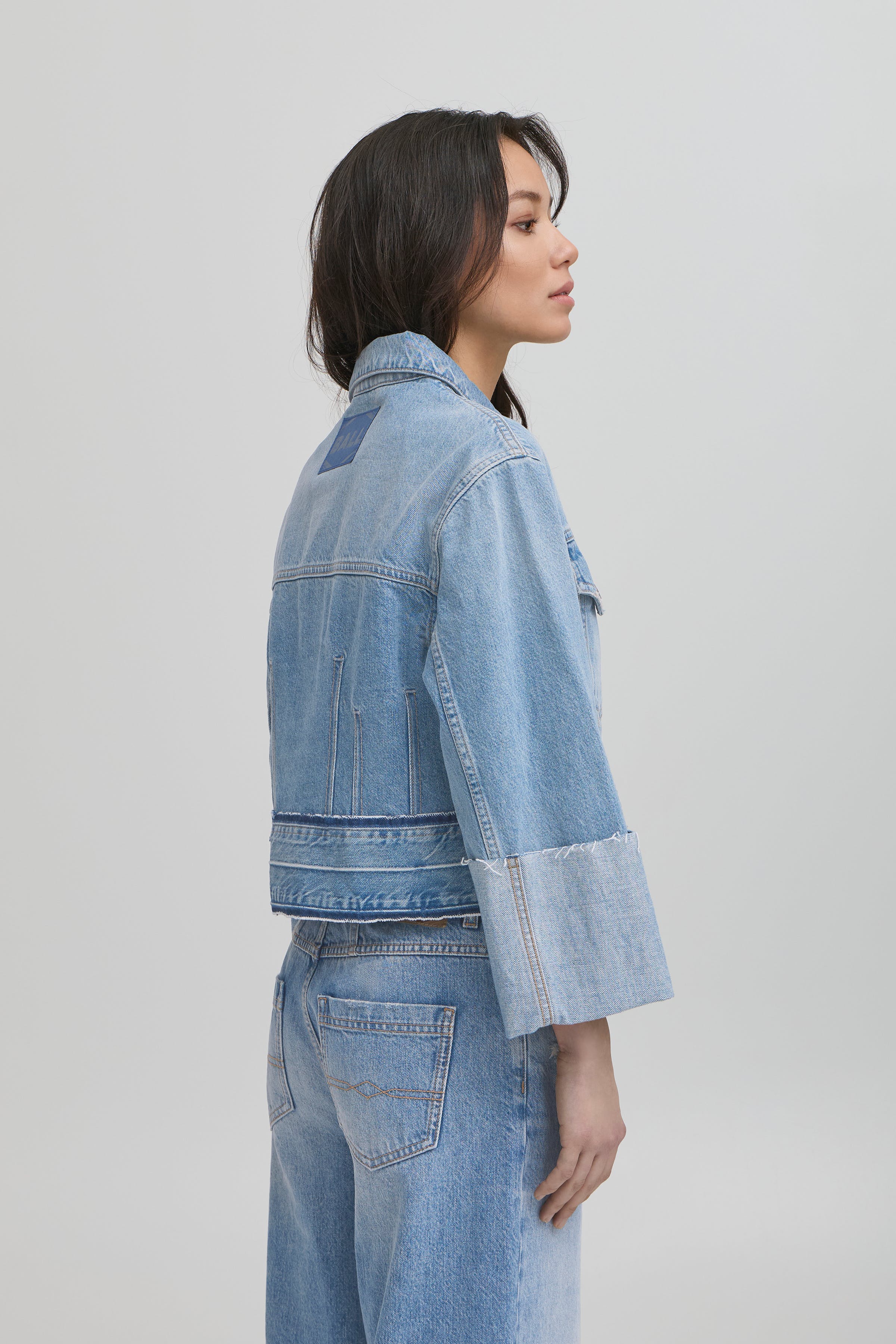 BASERAFINA kort jakke LOOKBOOK BACK 50405169-204625