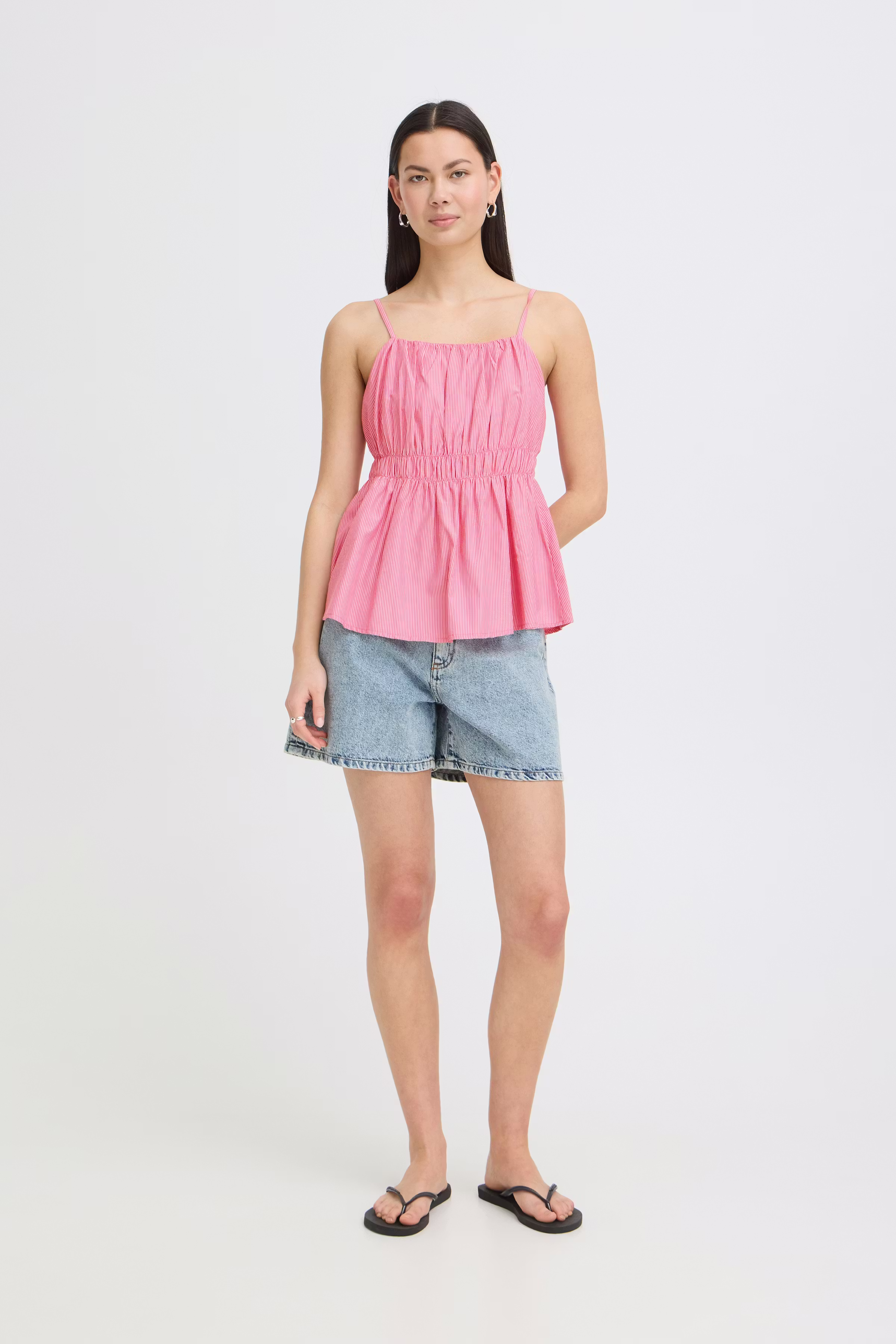 IHFUNDEL Bluse LOOKBOOK FRONT 20125768-182336
