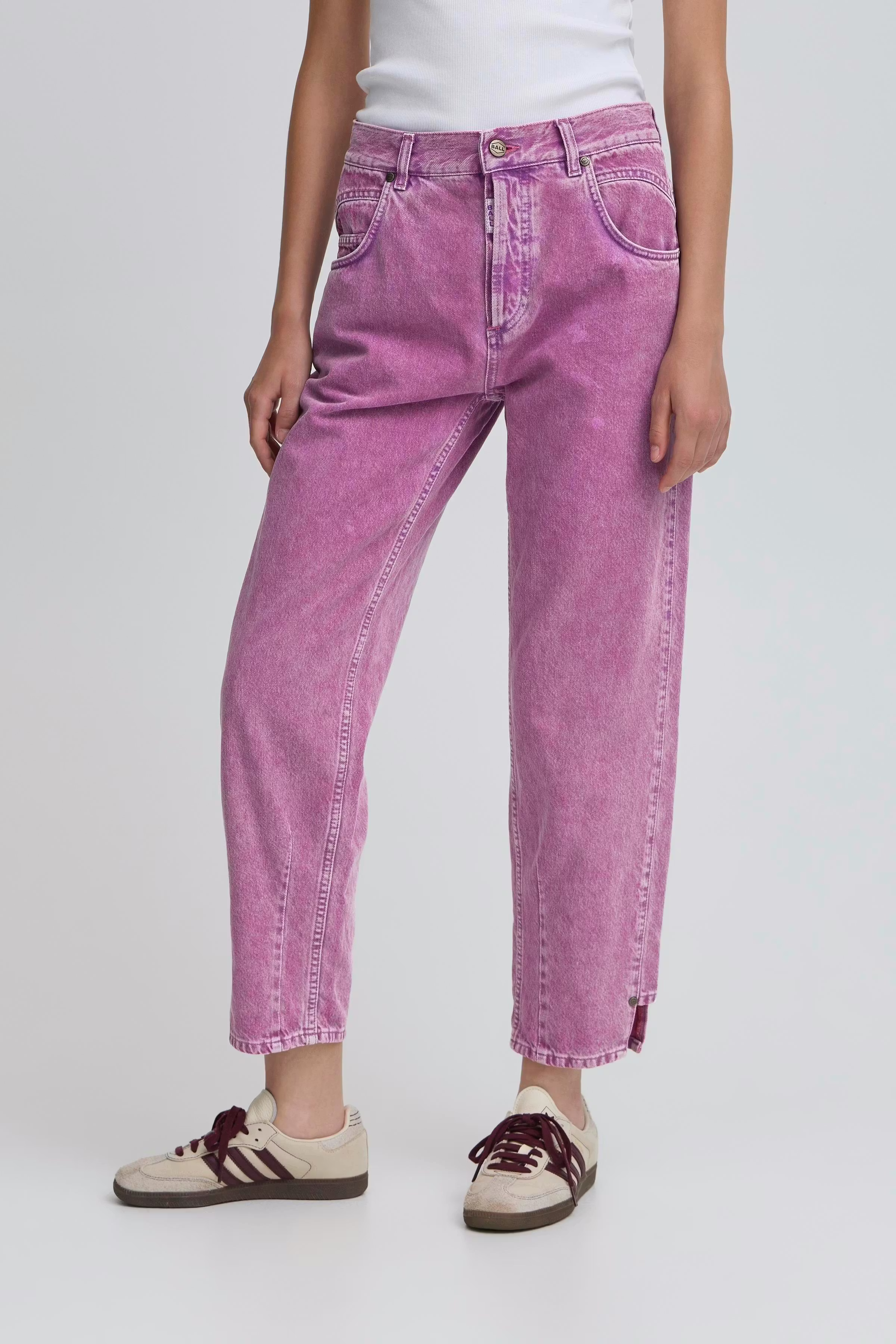 BAPIETRO Cropped Jeans LOOKBOOK FRONT 50405165-173023