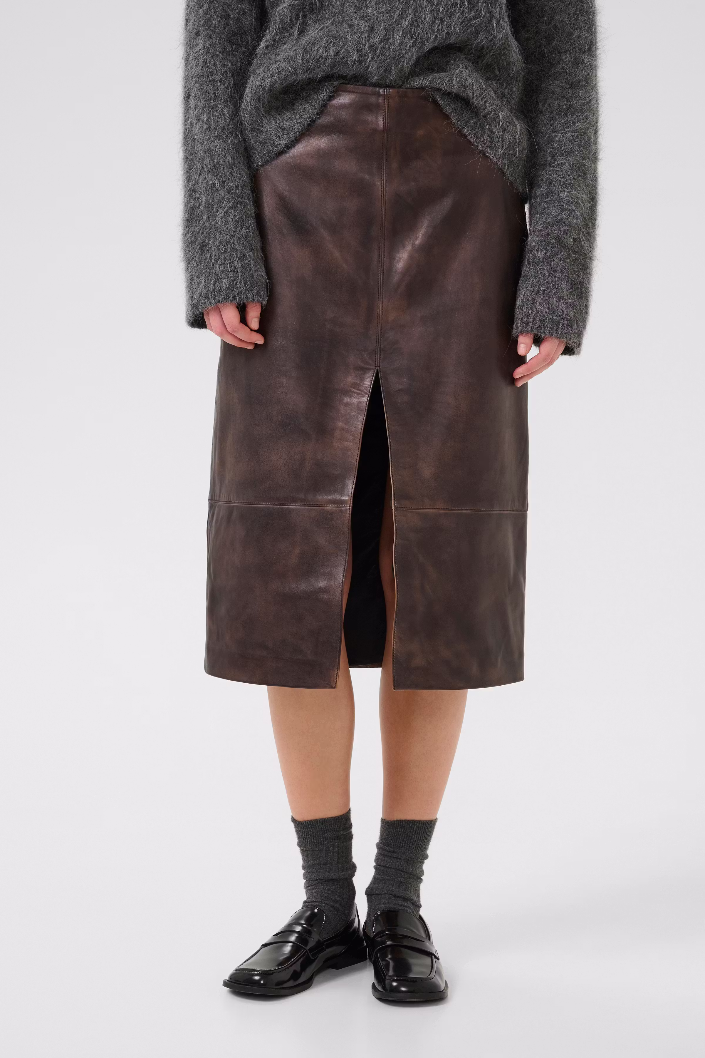 KBBrooklyn Skinnkjol LOOKBOOK FRONT 10105660-191015