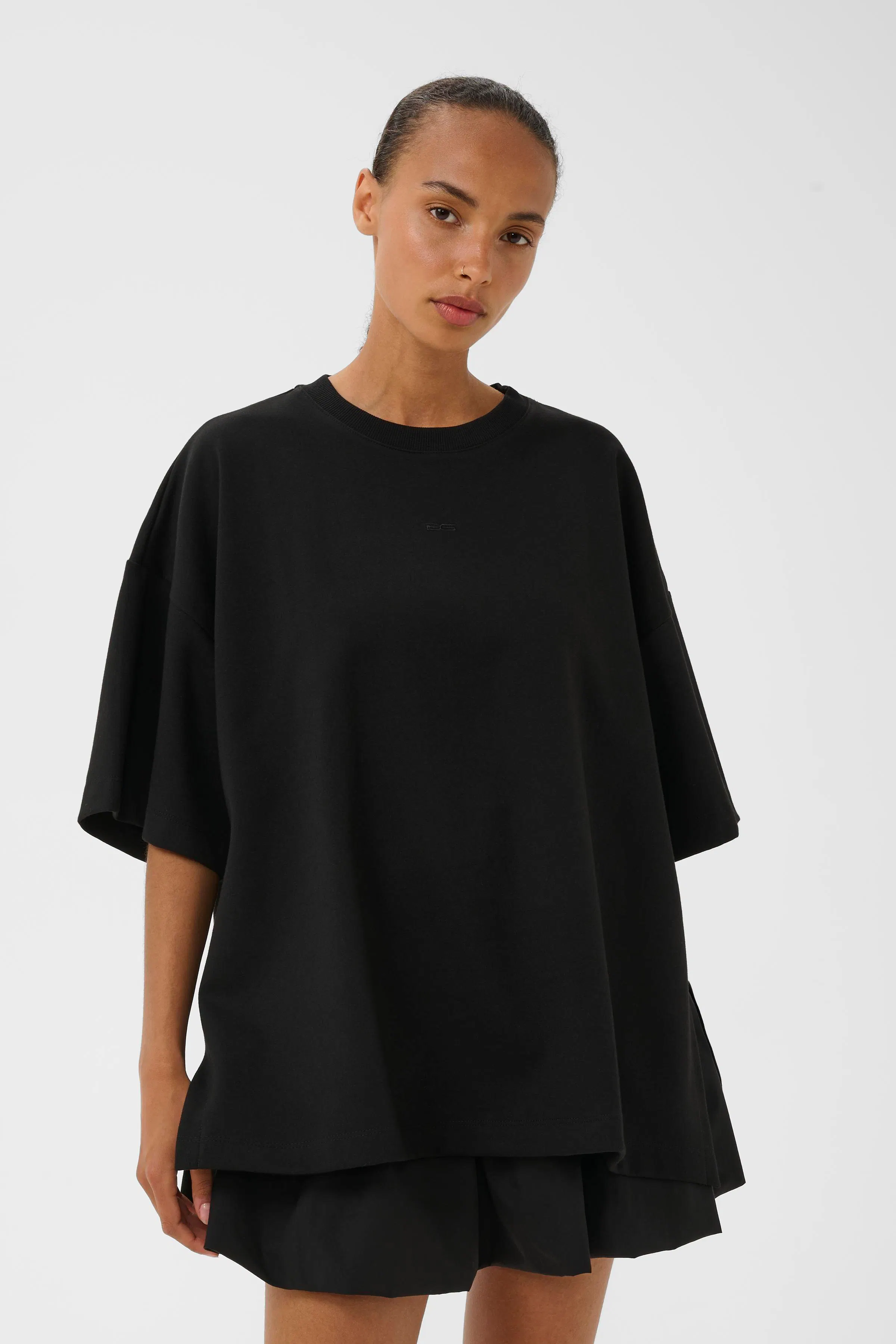 GZinez T-shirt in black katoen