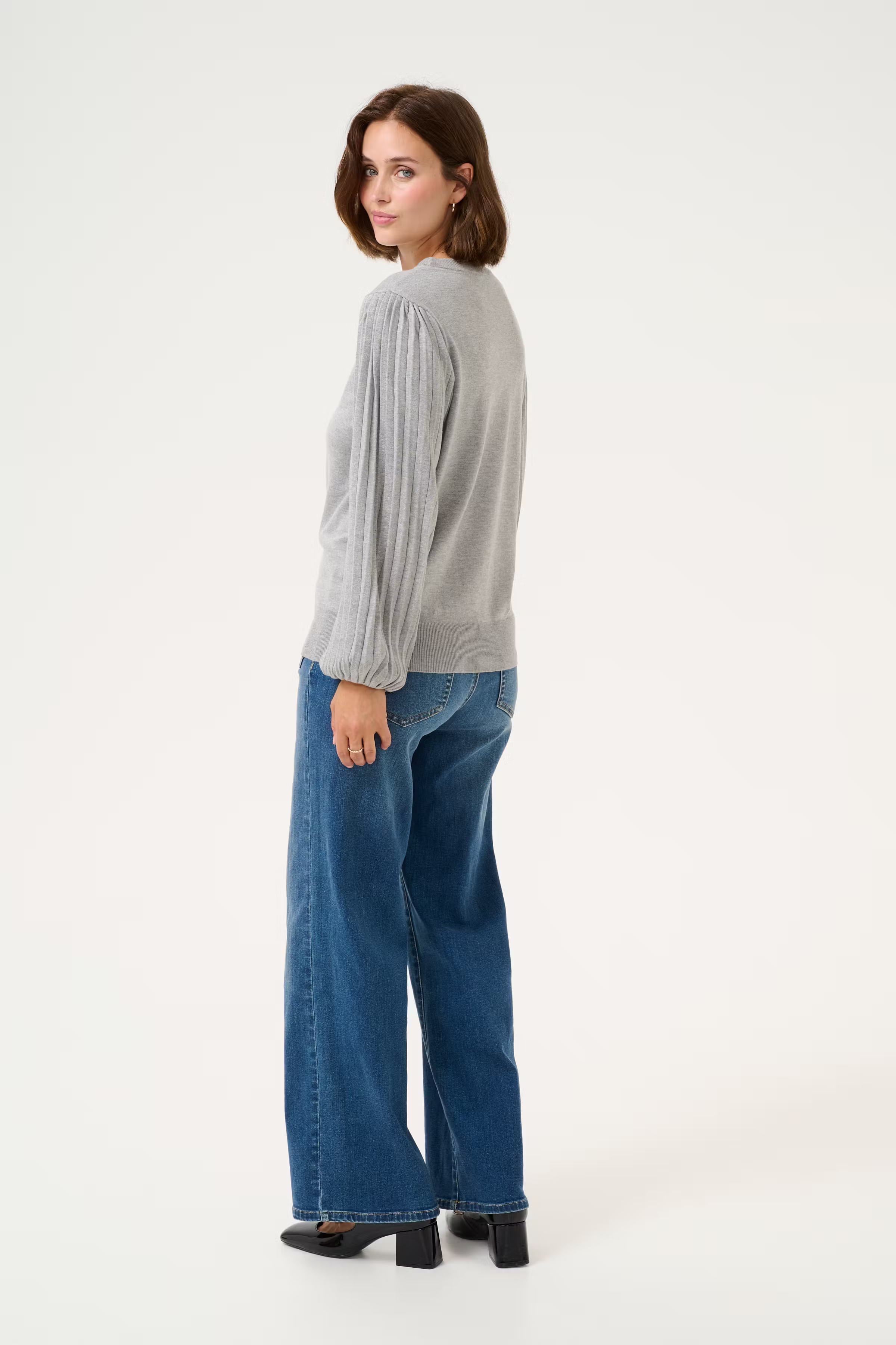 KAlone Striktrøje LOOKBOOK BACK 10507905-100123