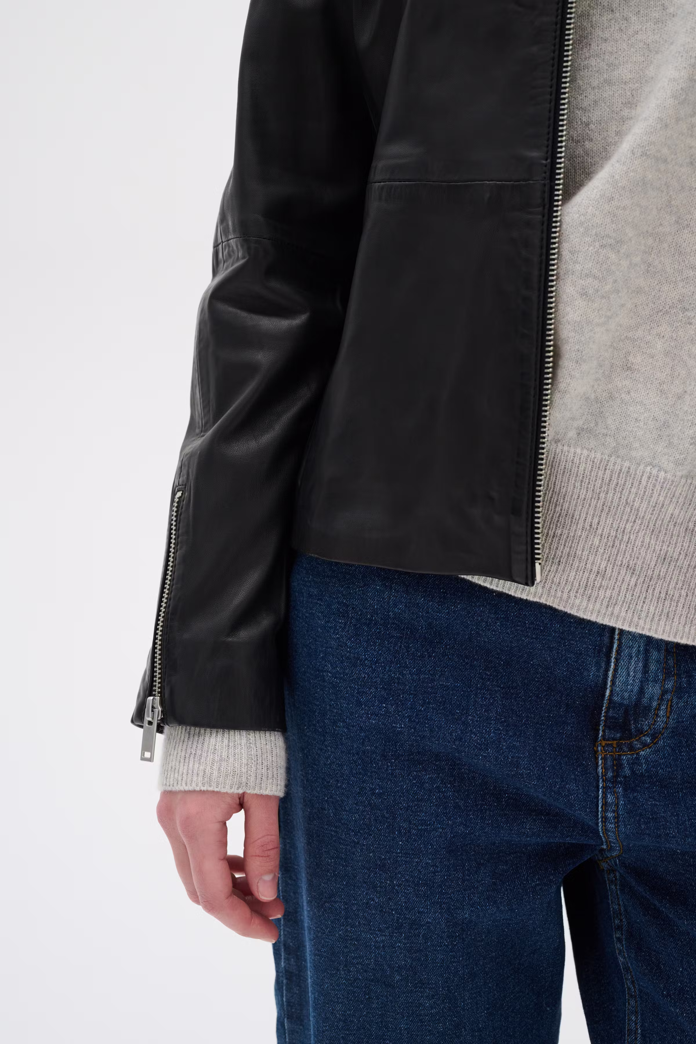 LullaIW Leren jas LOOKBOOK DETAIL 30104241-10050