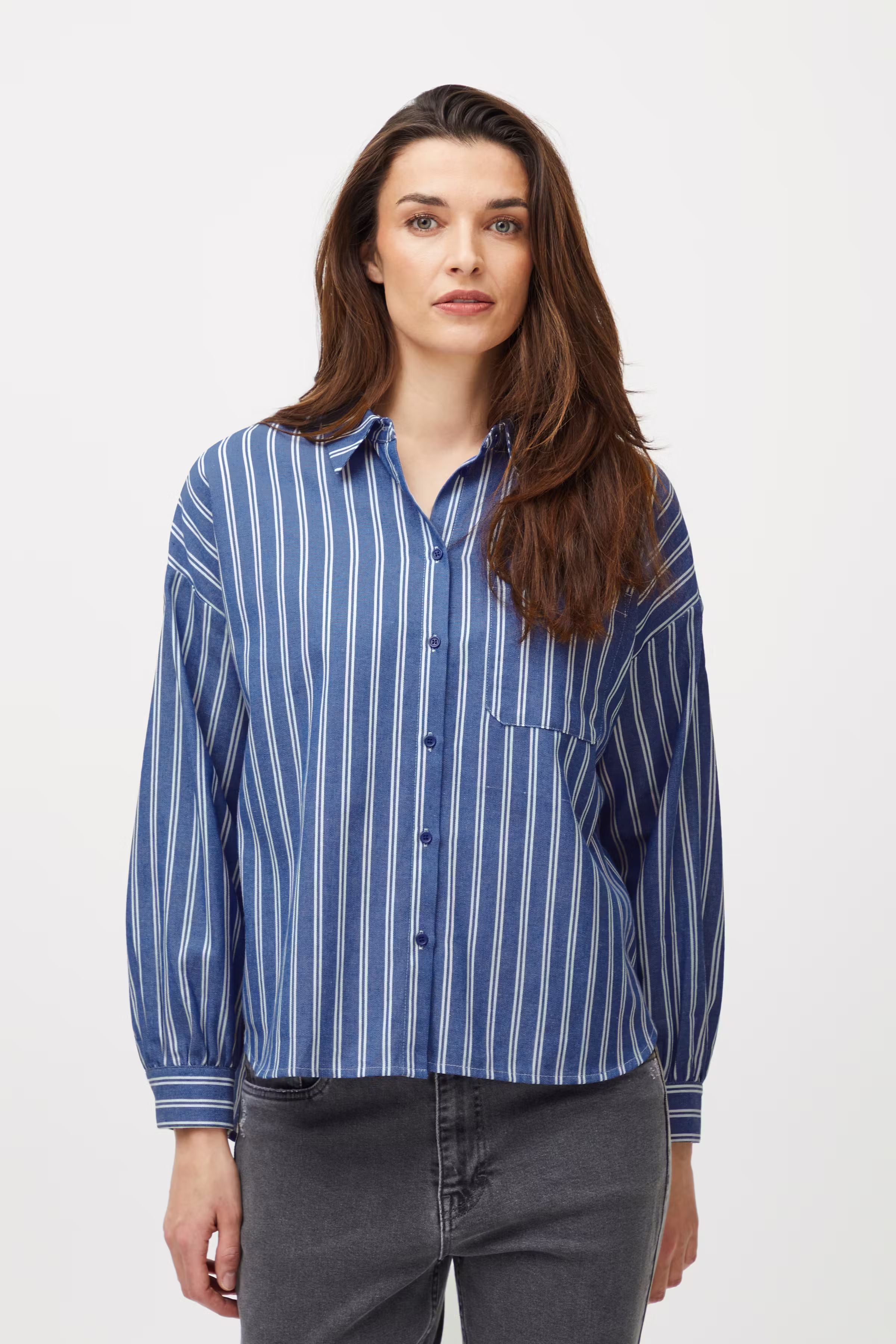 PZREBECCA Skjorte LOOKBOOK FRONT 50208011-173936