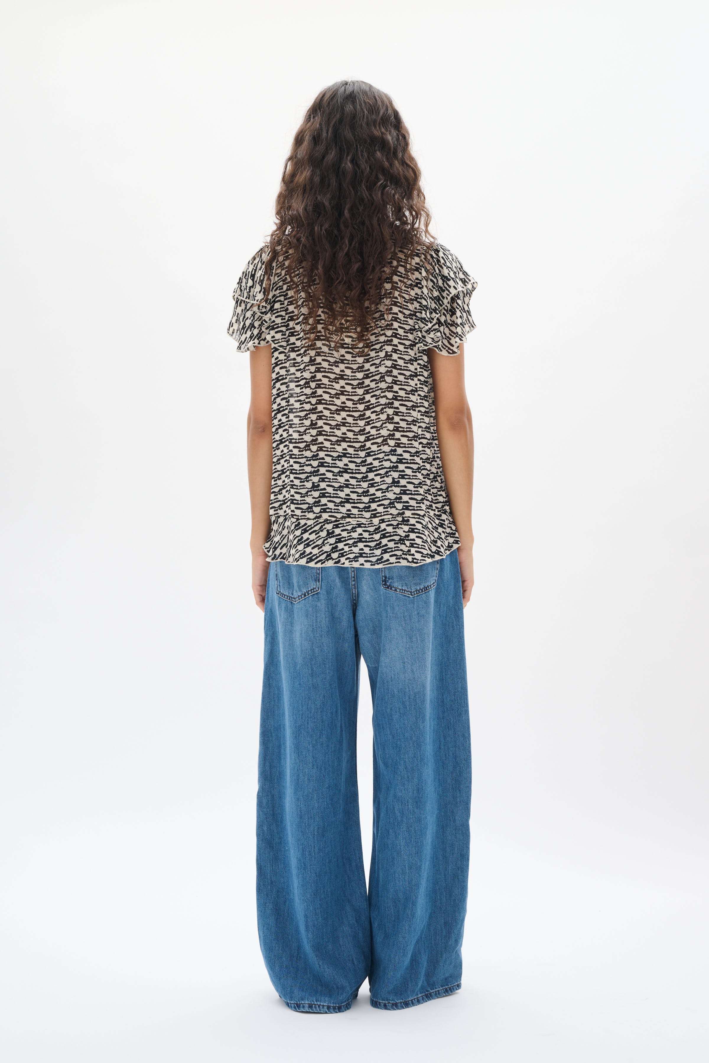 CessieIW Blouse LOOKBOOK BACK 30110250-303575