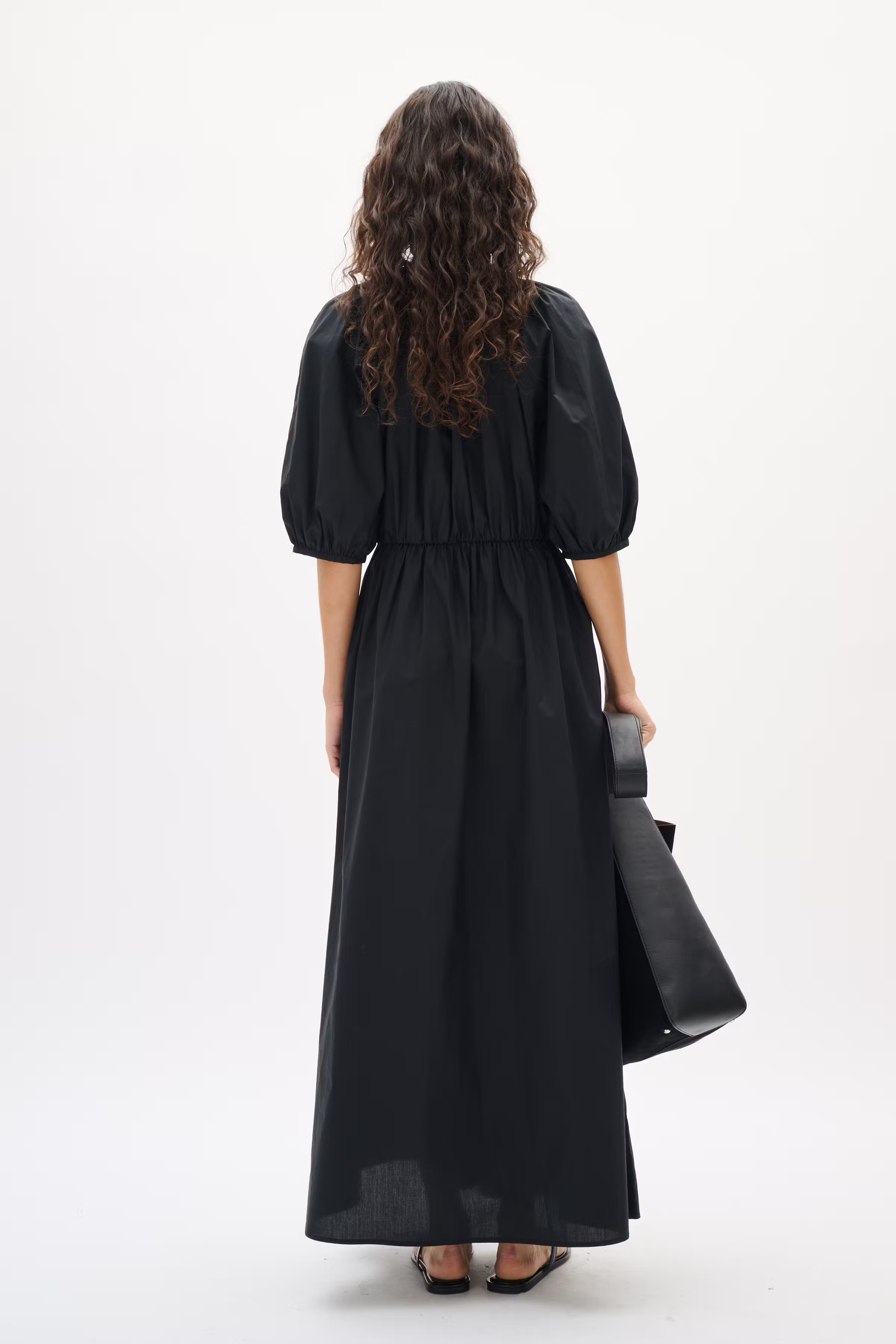 KennaIW Poplin Kleid LOOKBOOK BACK 30110536-194008