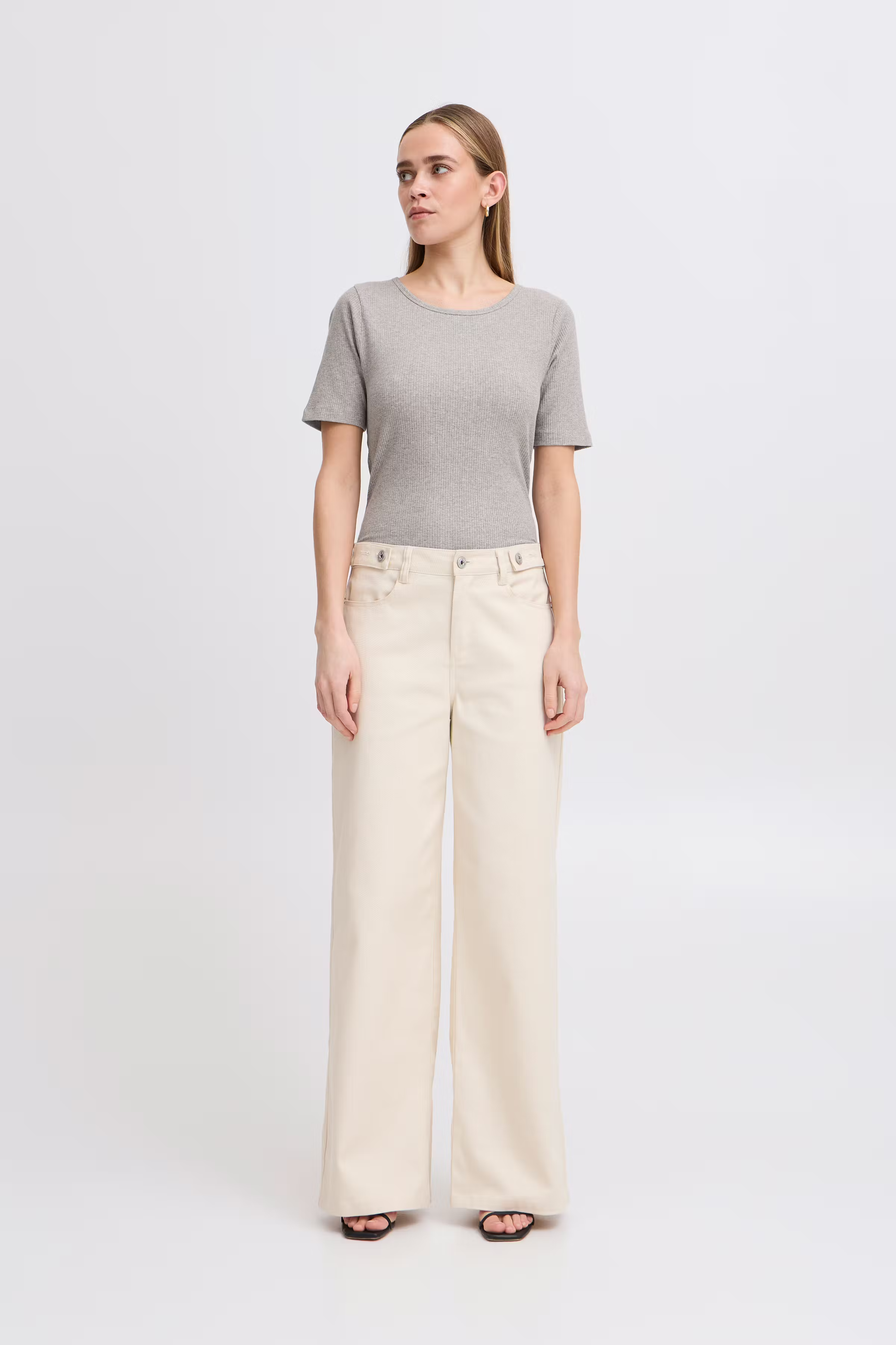 IHPALMER RIB T-shirt LOOKBOOK FRONT 20120343-200318