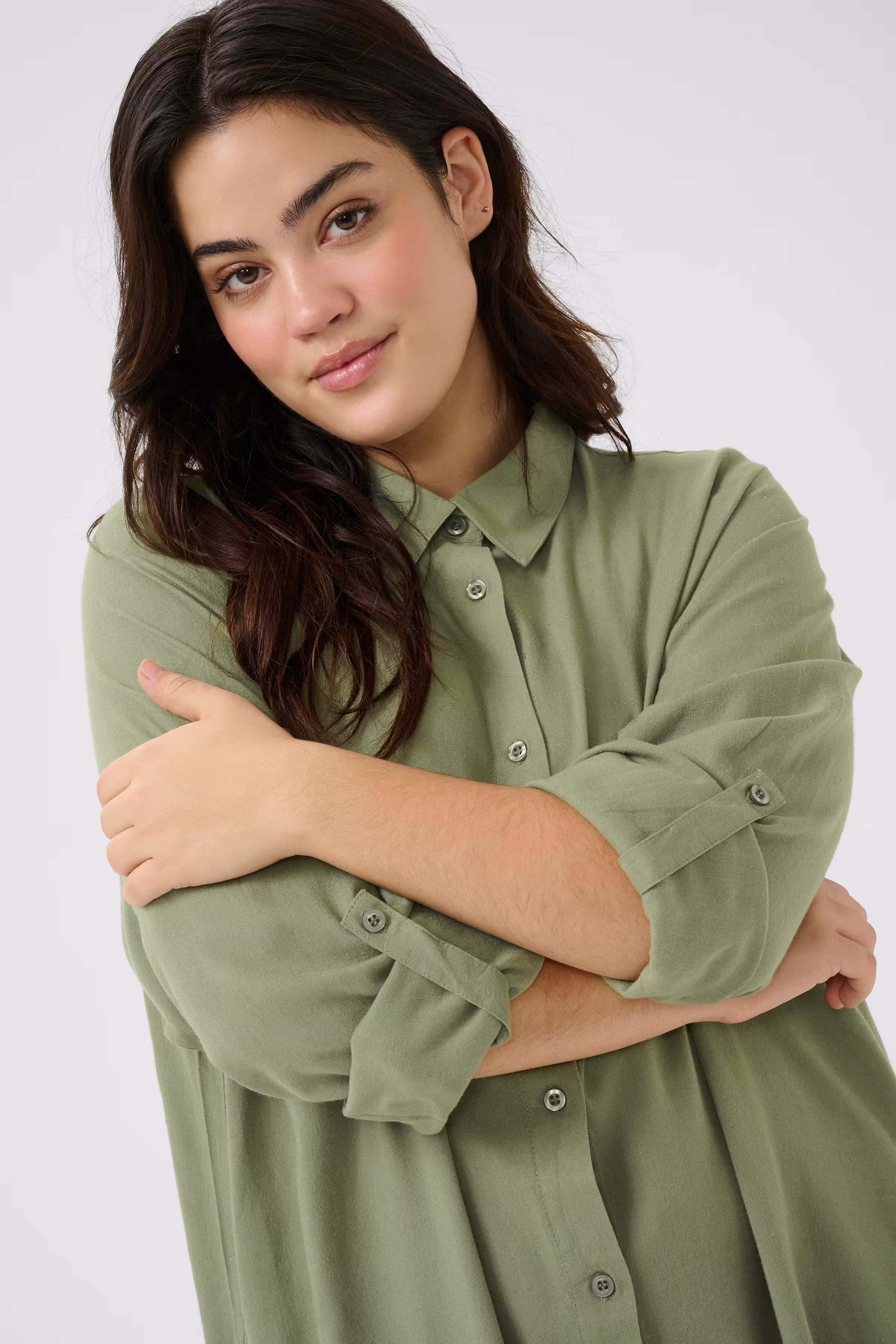 KCmille Leinenleid LOOKBOOK DETAIL 10582213-170115