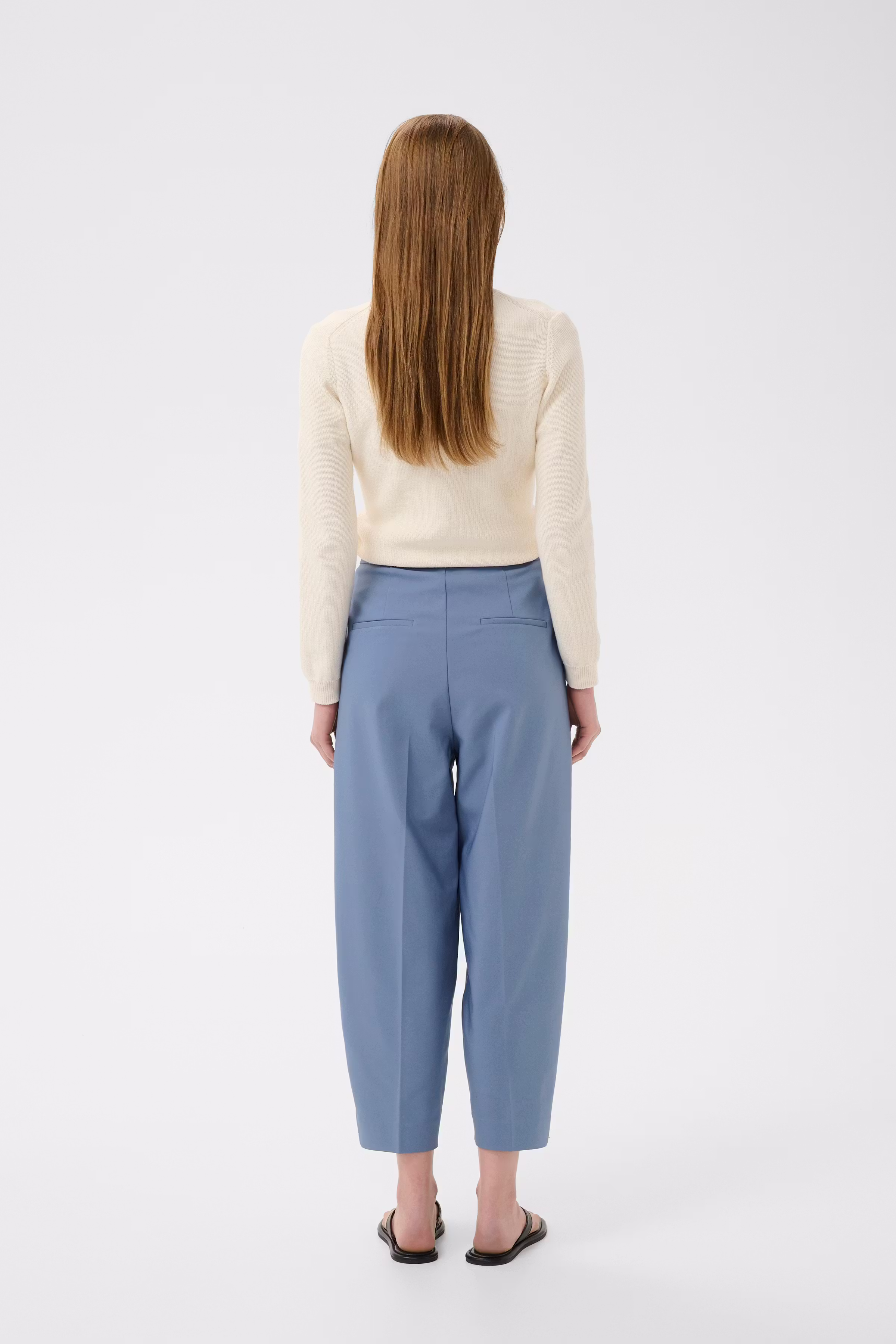 ZellaIW Barrel Bukser LOOKBOOK BACK 30107207-173912