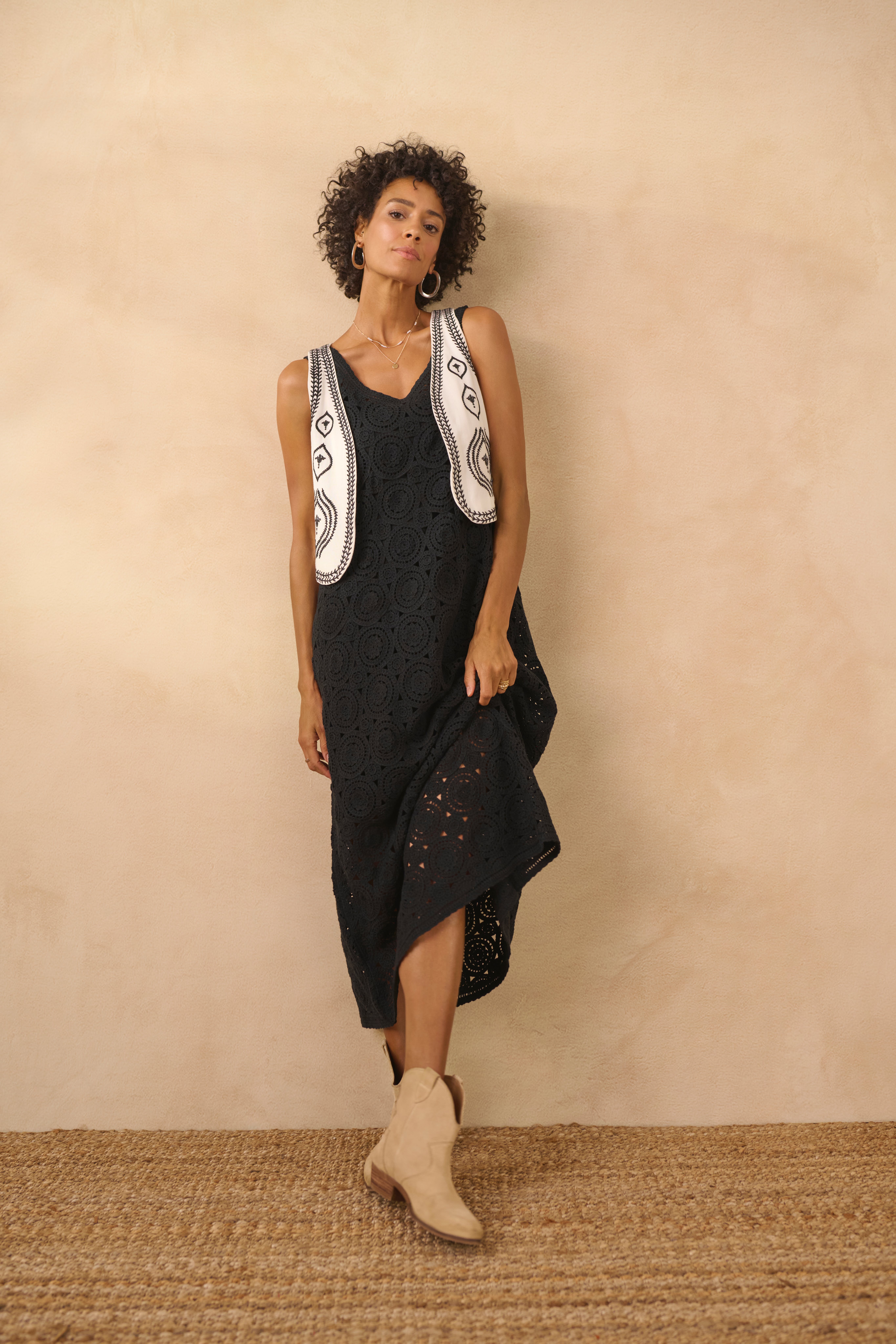 CRRusti Crochet-Kleid LOCATION NONE 10613728-100120