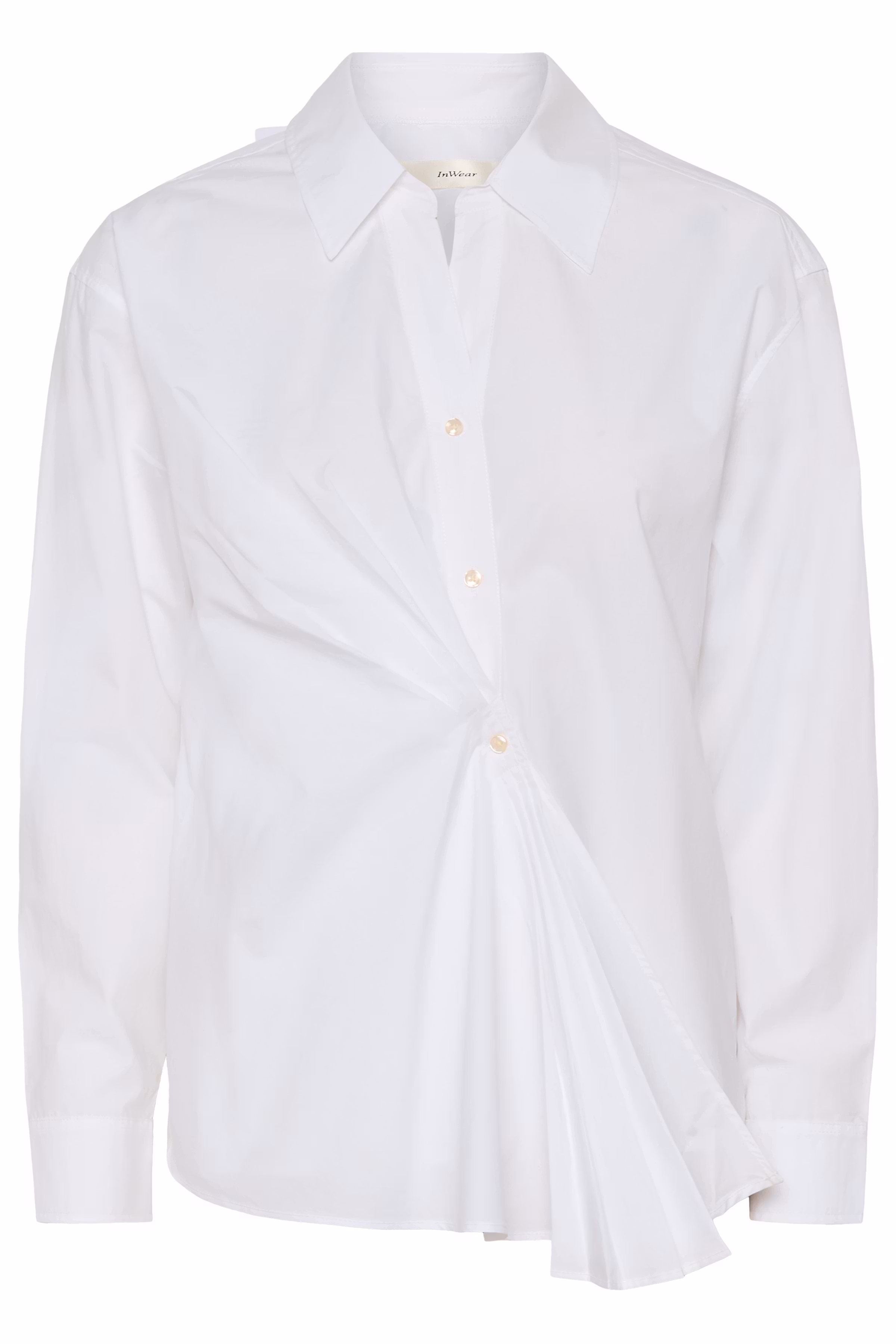 LELOIW Pleated Skjorte PACK FRONT 30112453-300001