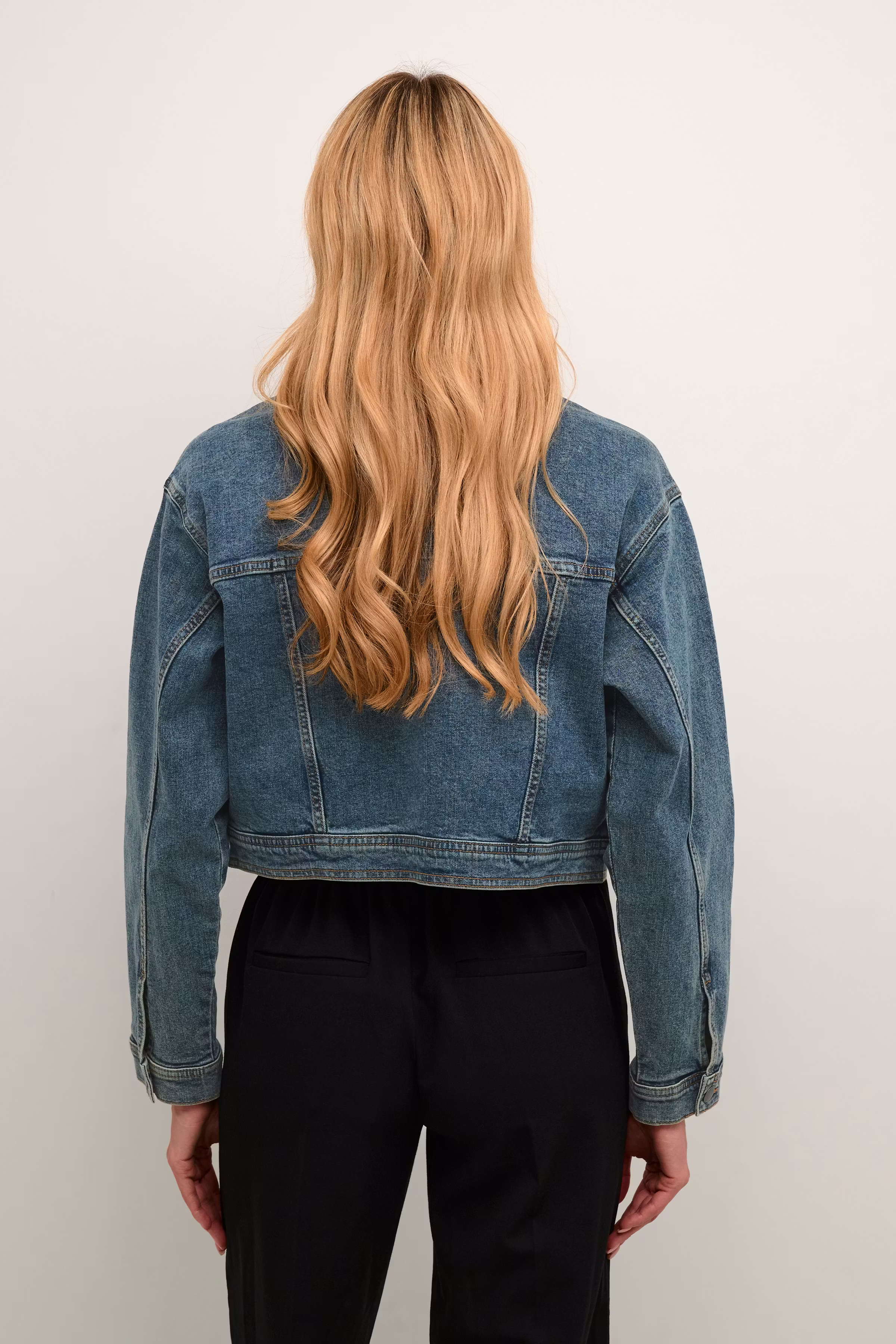 KAdana Manteau Casual En Jean LOOKBOOK BACK 10508124-100166