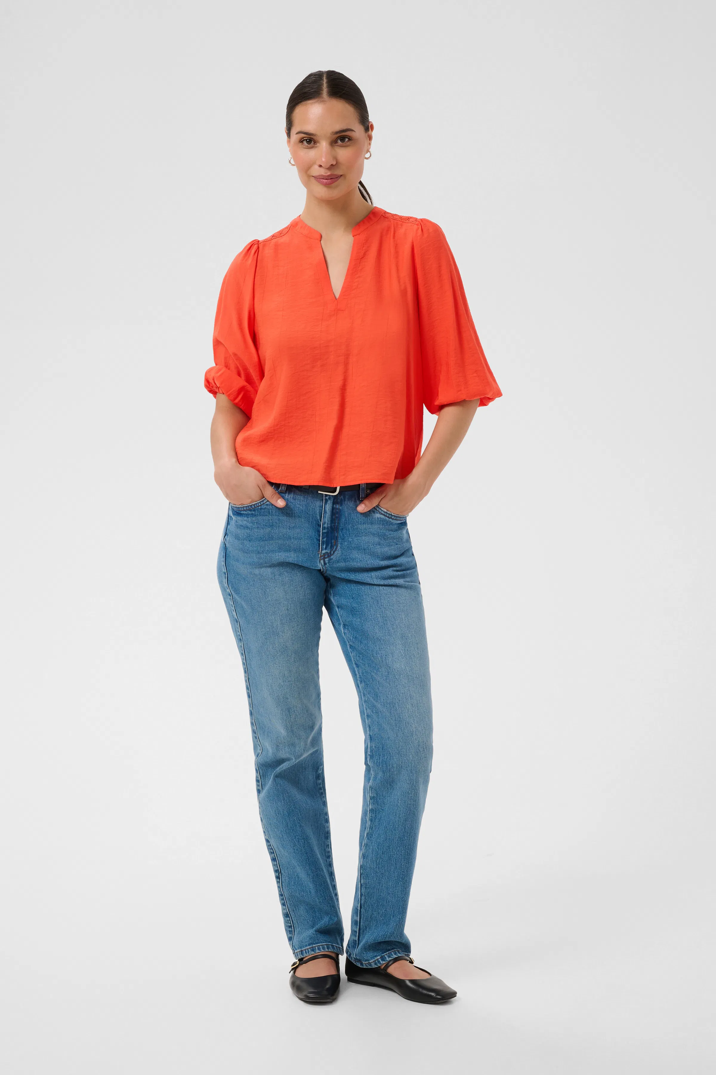 KAalberta Bluse LOOKBOOK FRONT 10511905-171456