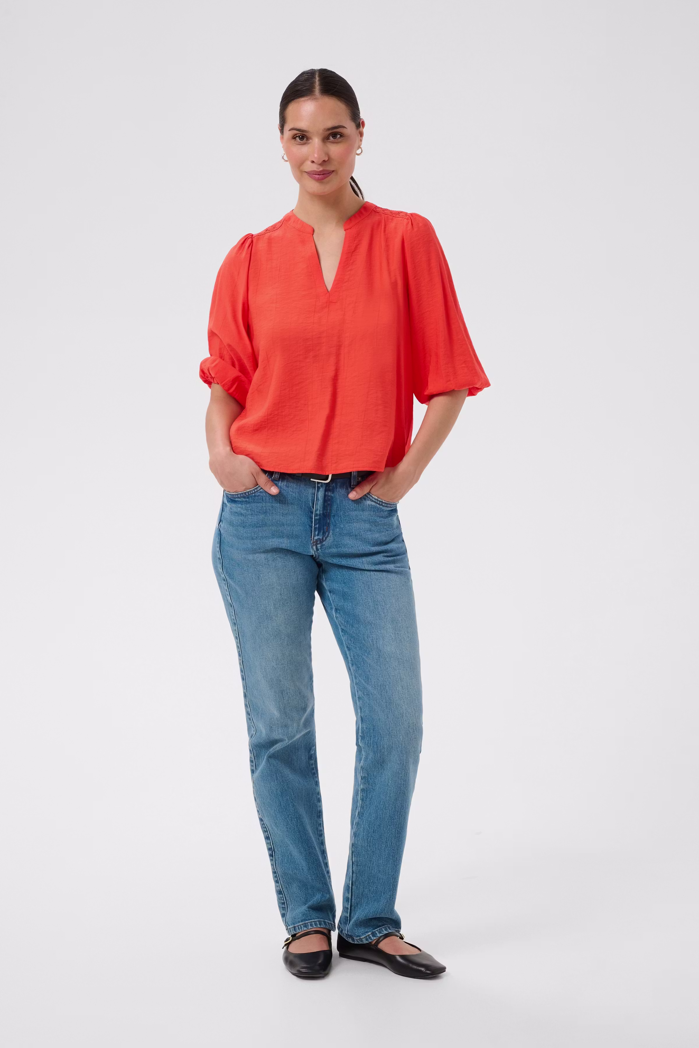 KAalberta Bluse LOOKBOOK FRONT 10511905-171456