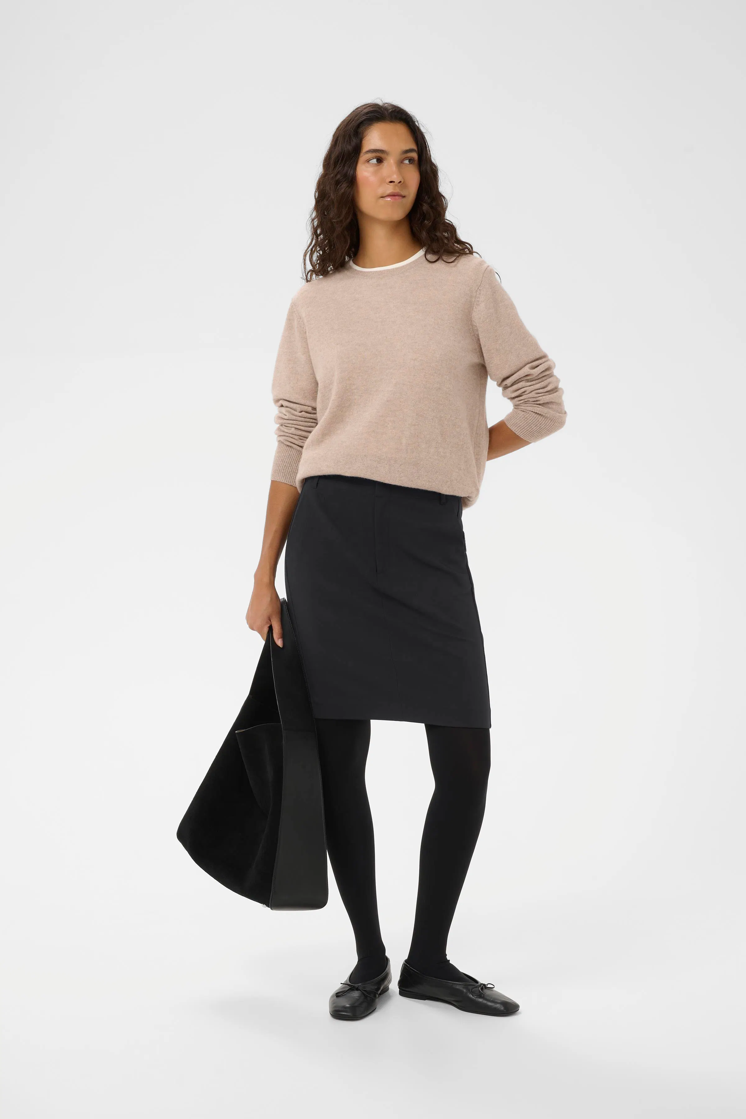ZellaIW Skjørt LOOKBOOK FRONT 30103053-194008