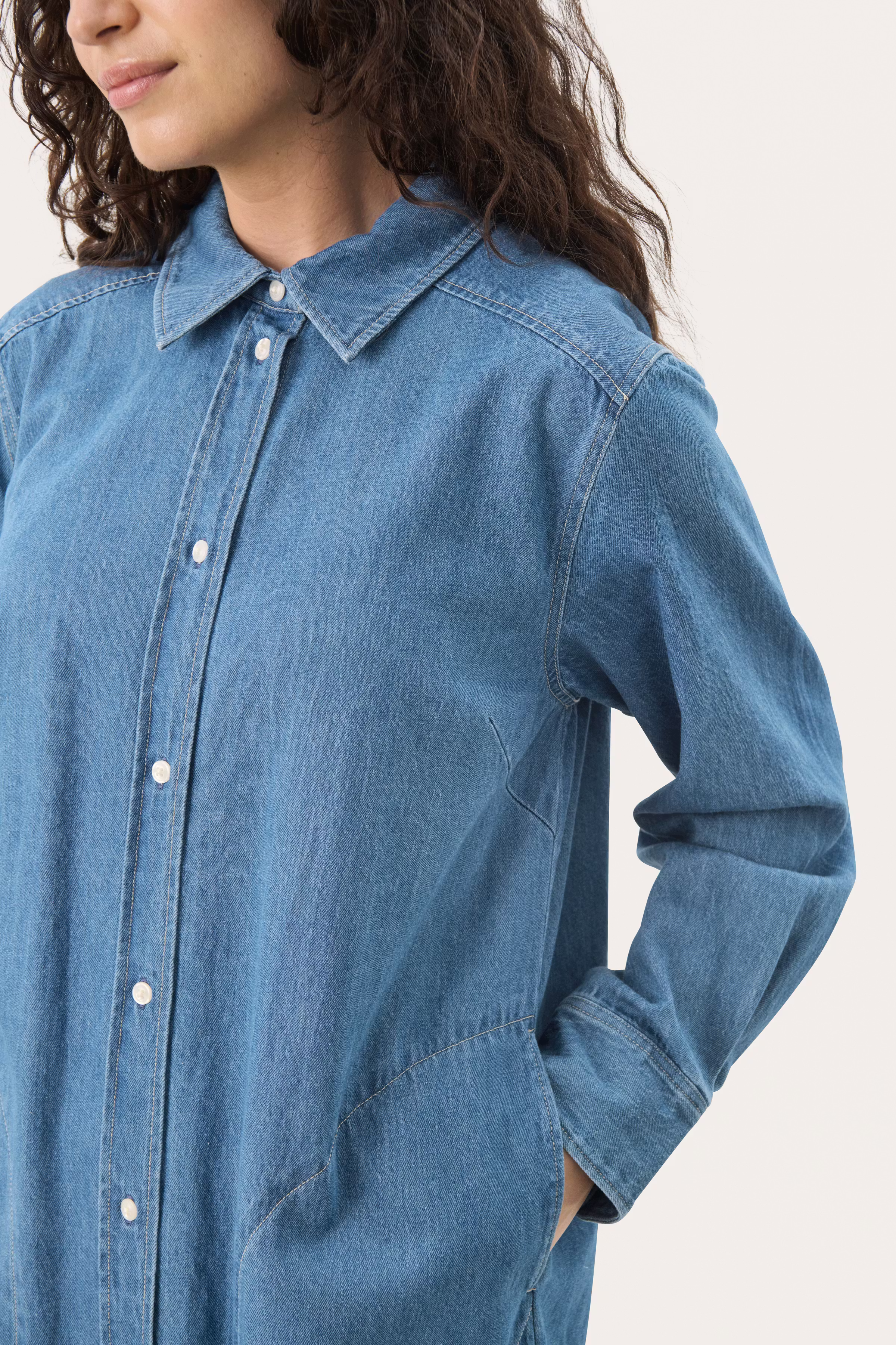 NuriaPW Denim Jurk LOOKBOOK DETAIL 30309503-300156