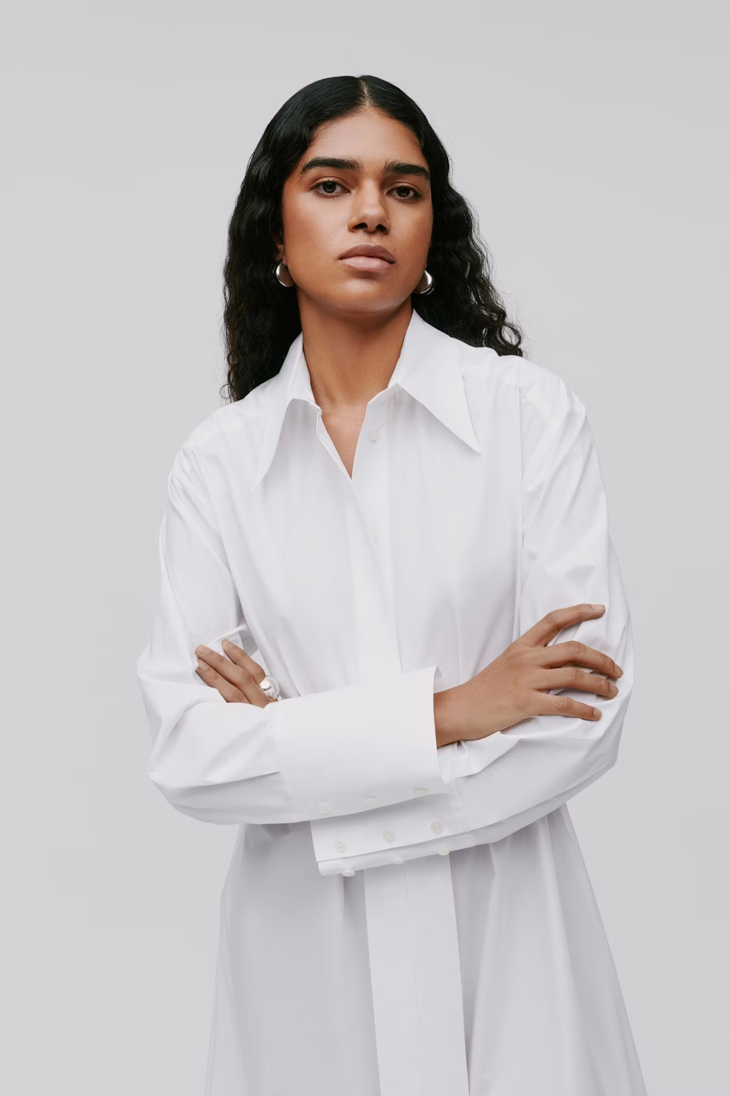 DINA Dress LOOKBOOK FRONT 30600743-WH001