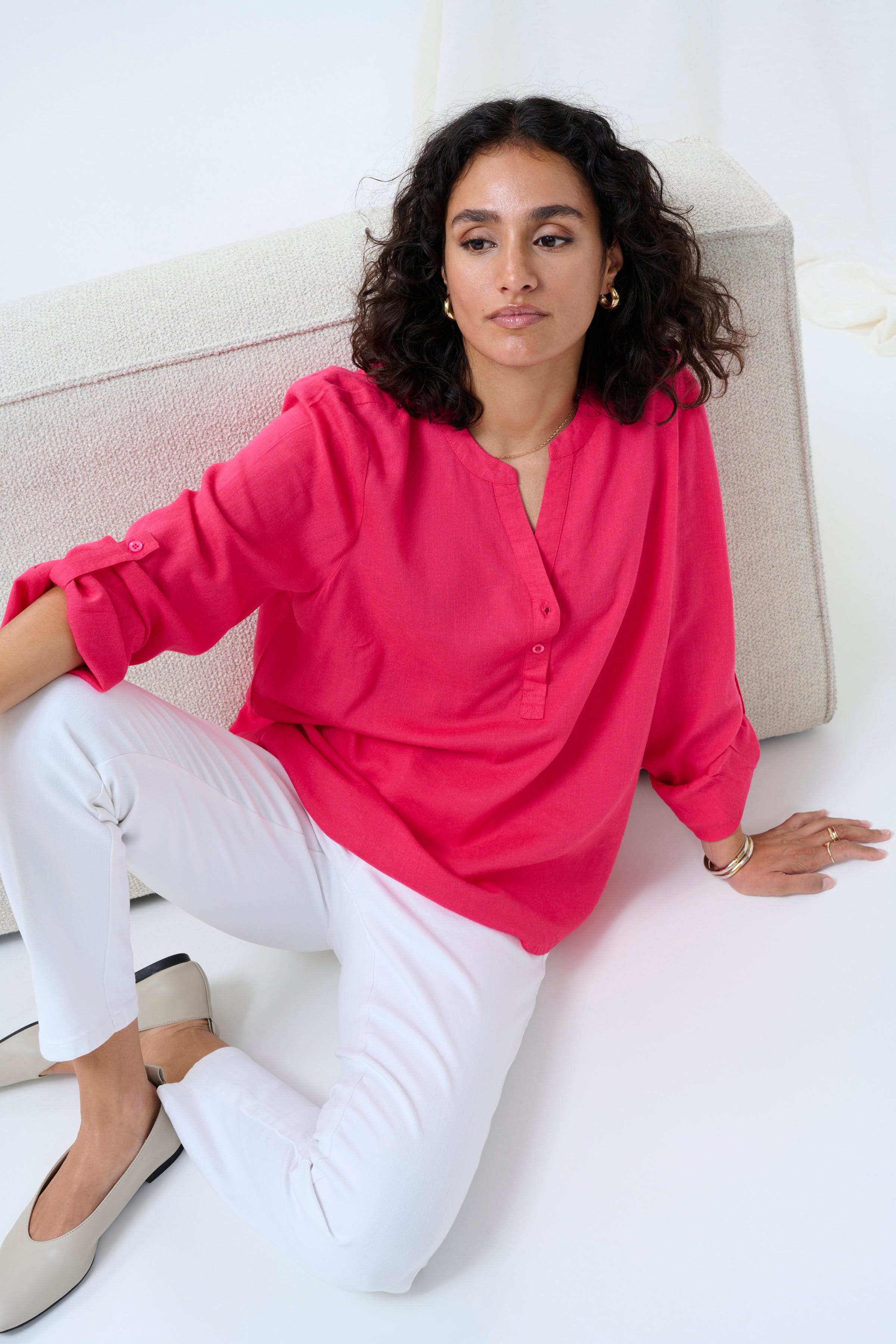 KAmilia Linen blouse LOCATION NONE 10508313-181754