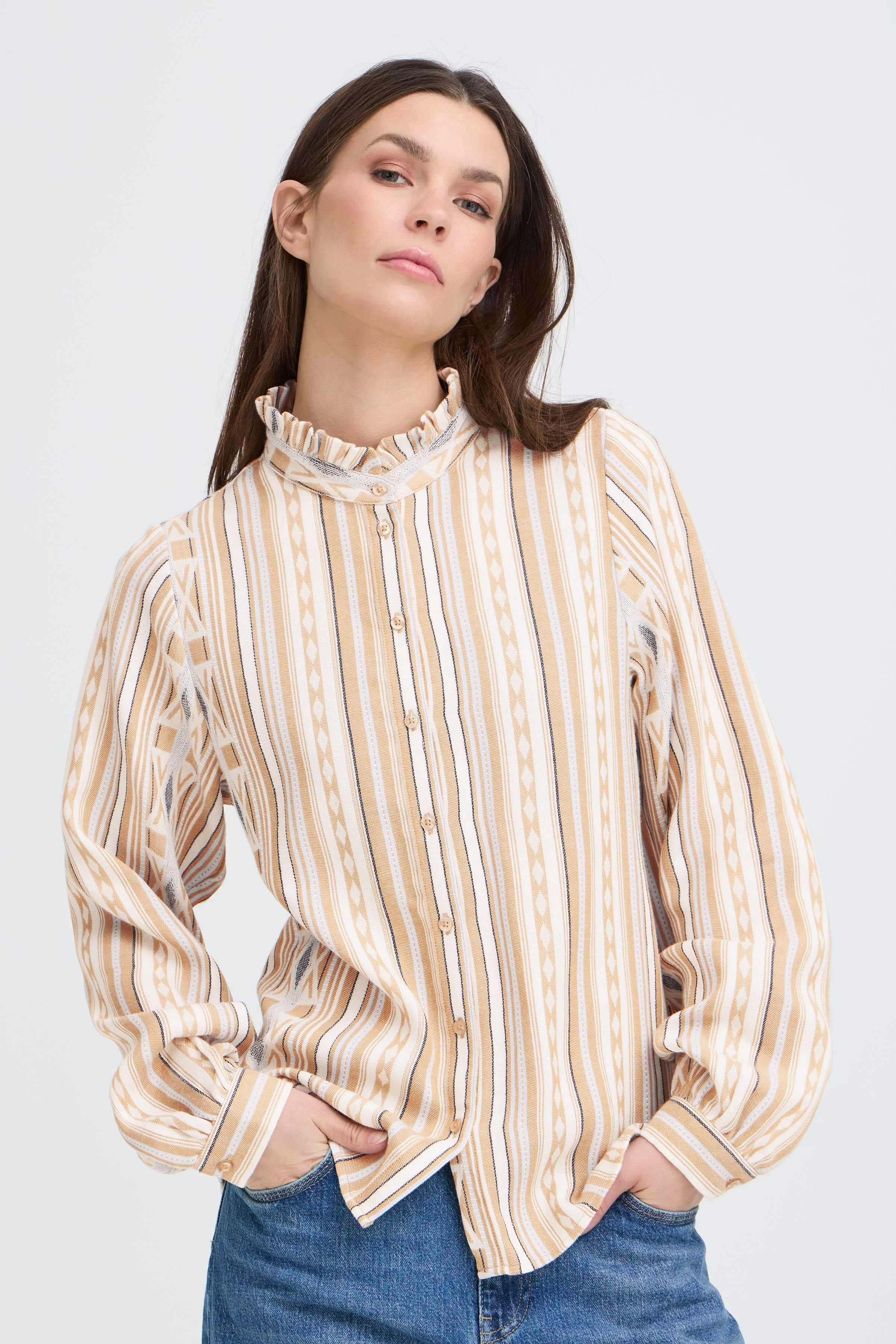 PZALEXIS Skjorte LOOKBOOK FRONT 50210318-151114