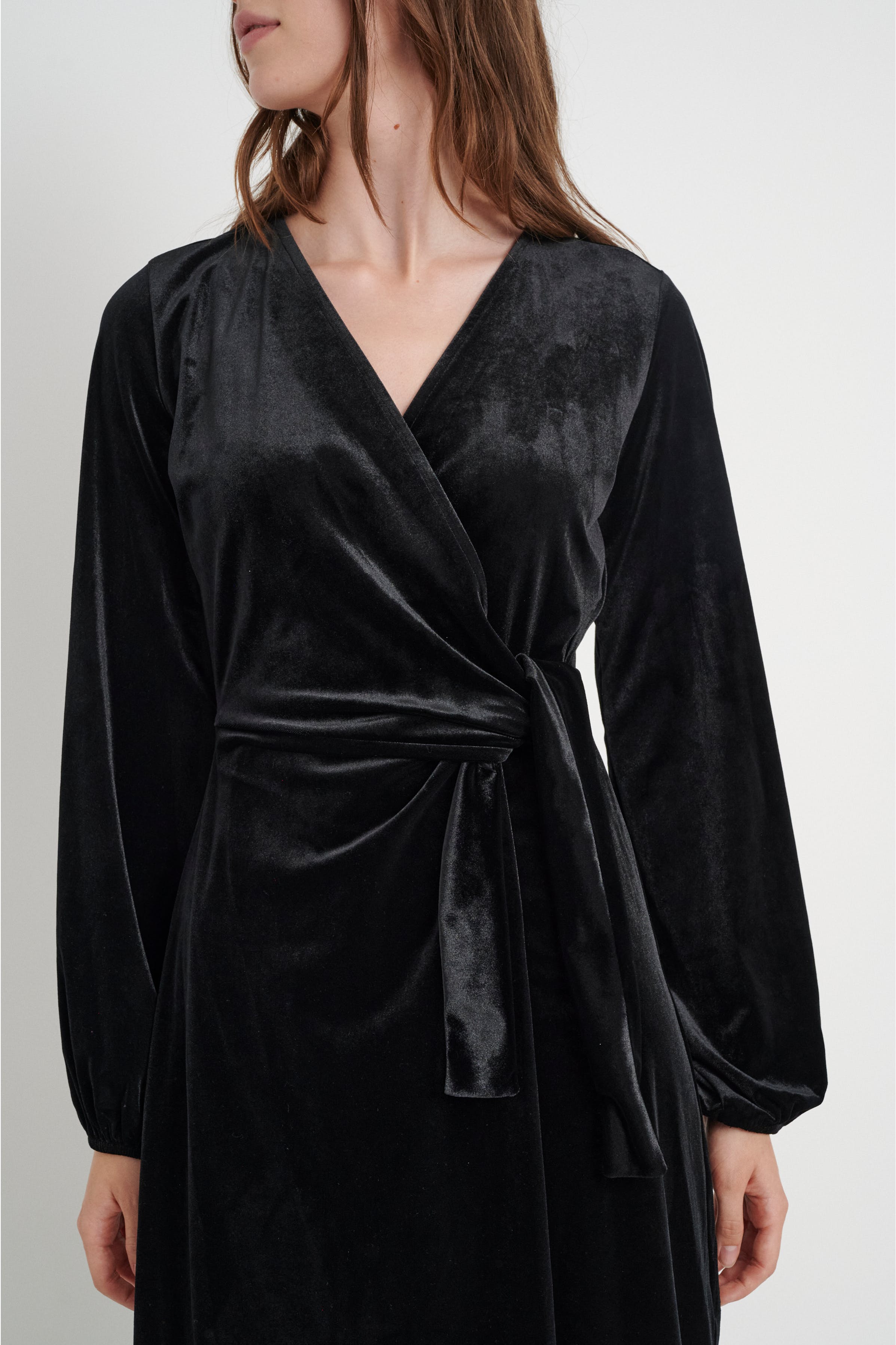 GorielIW Velour Kjole LOOKBOOK DETAIL 30106706-194008