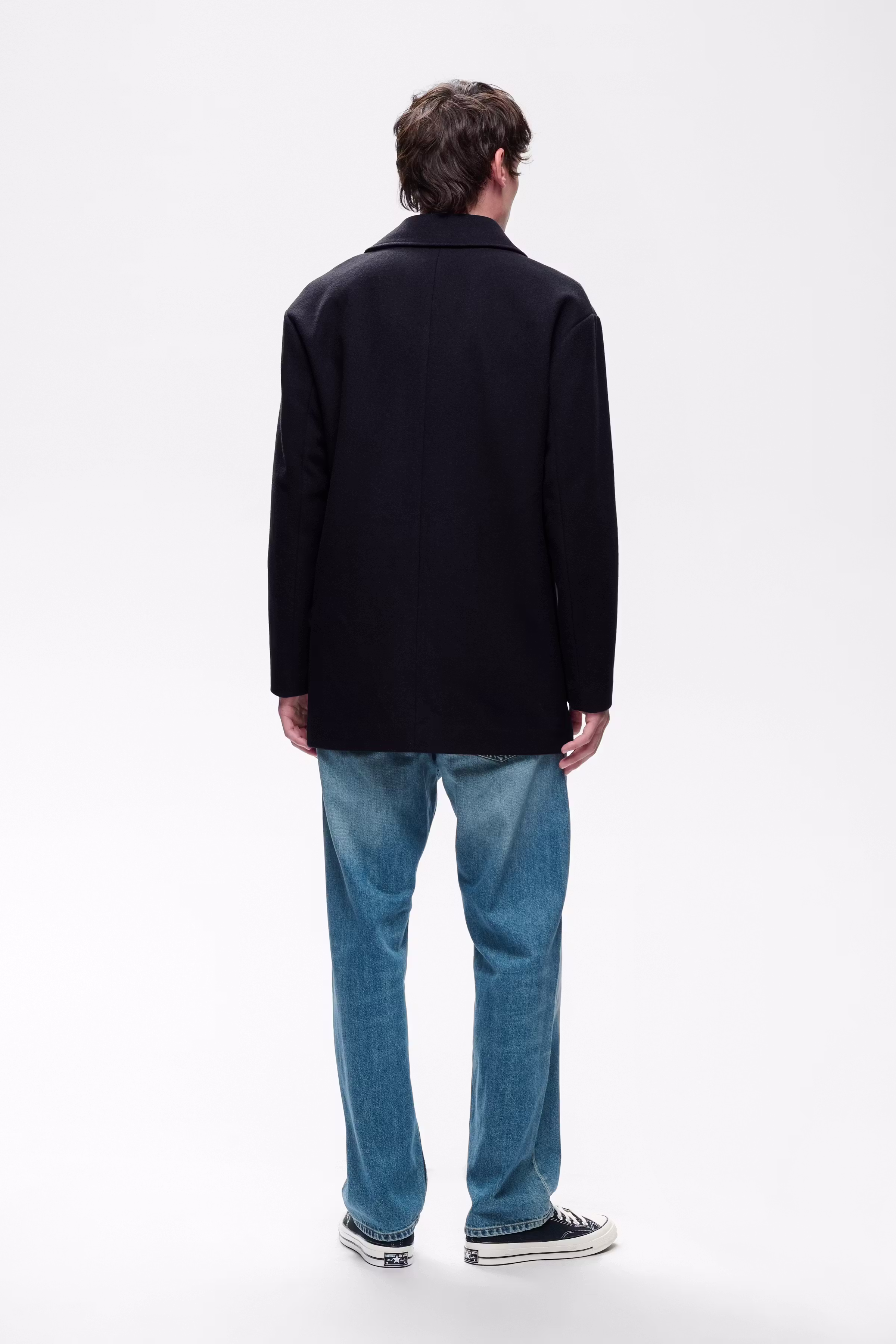 MAburnley Uldfrakke LOOKBOOK BACK 30208565-194011