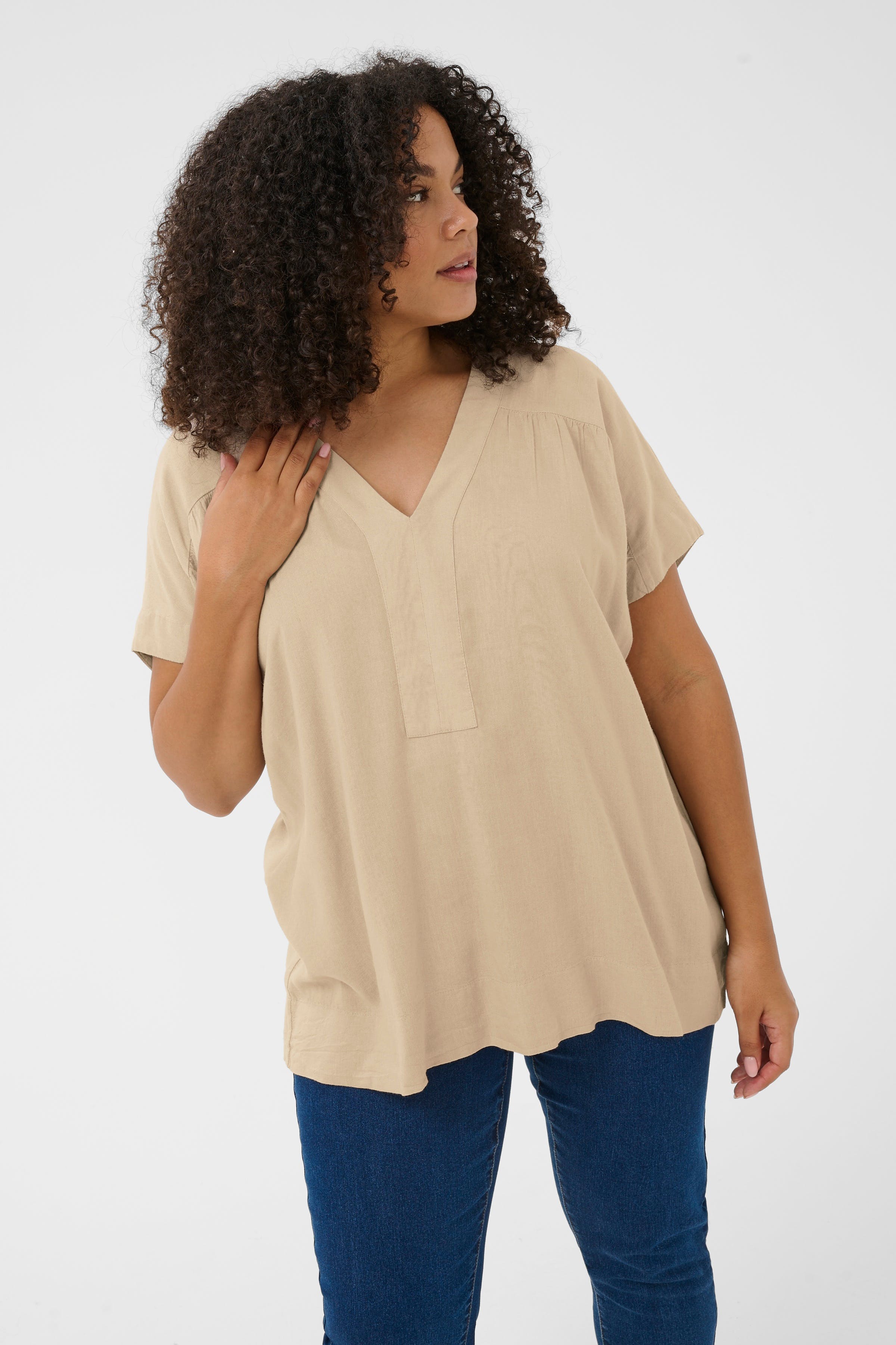 KCmille Linnen Blouse LOOKBOOK DETAIL 10583097-151305
