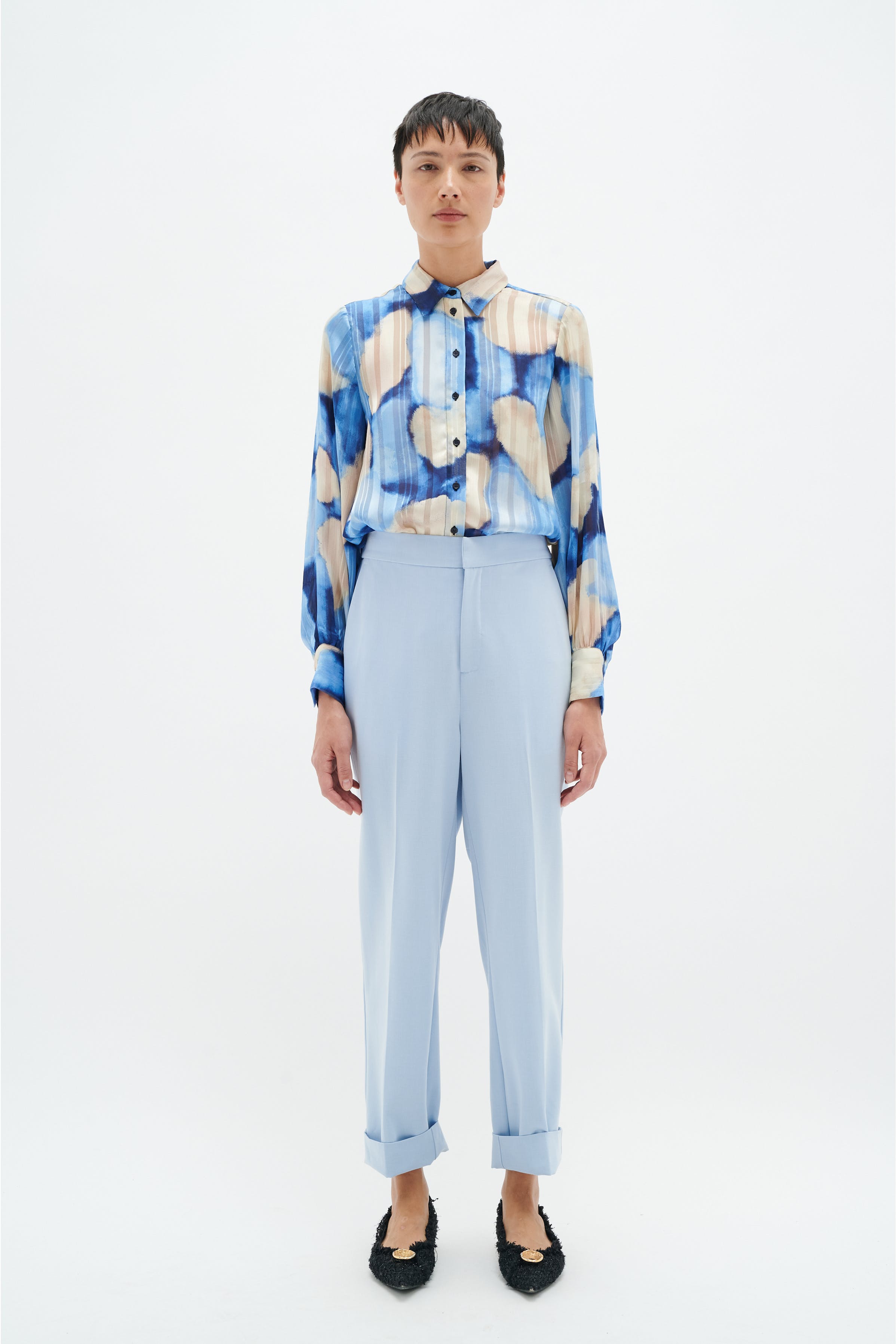 NaxaIW Broek LOOKBOOK FRONT 30107957-300599