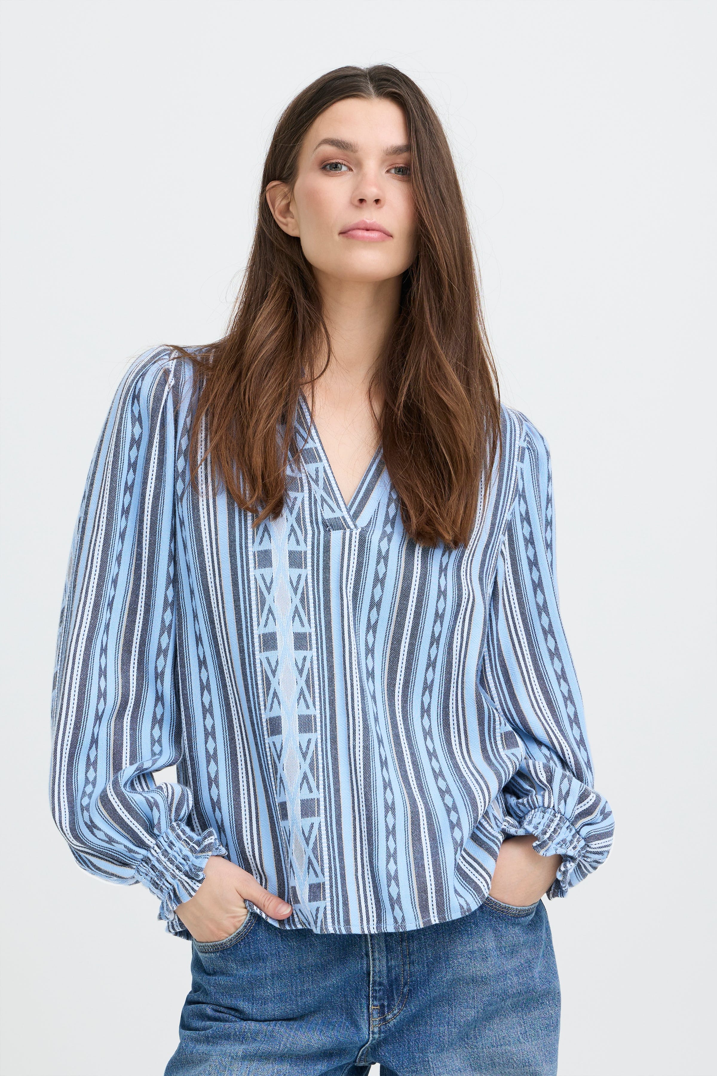 PZALEXIS Blouse LOOKBOOK FRONT 50210317-164020