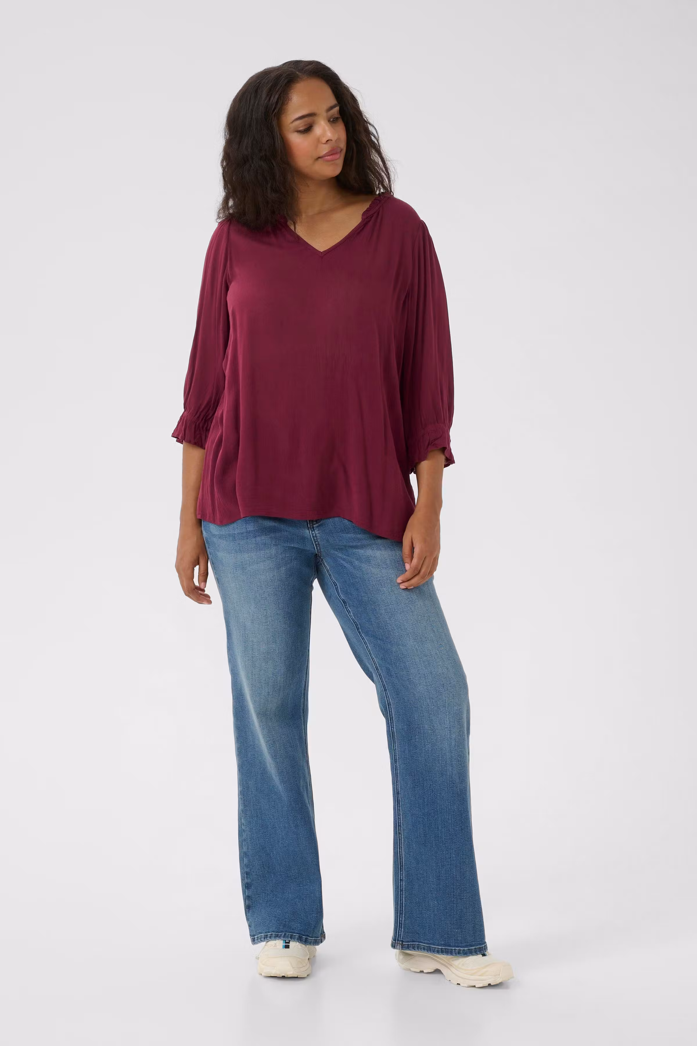 KCkiv Bluse LOOKBOOK FRONT 10583715-191528