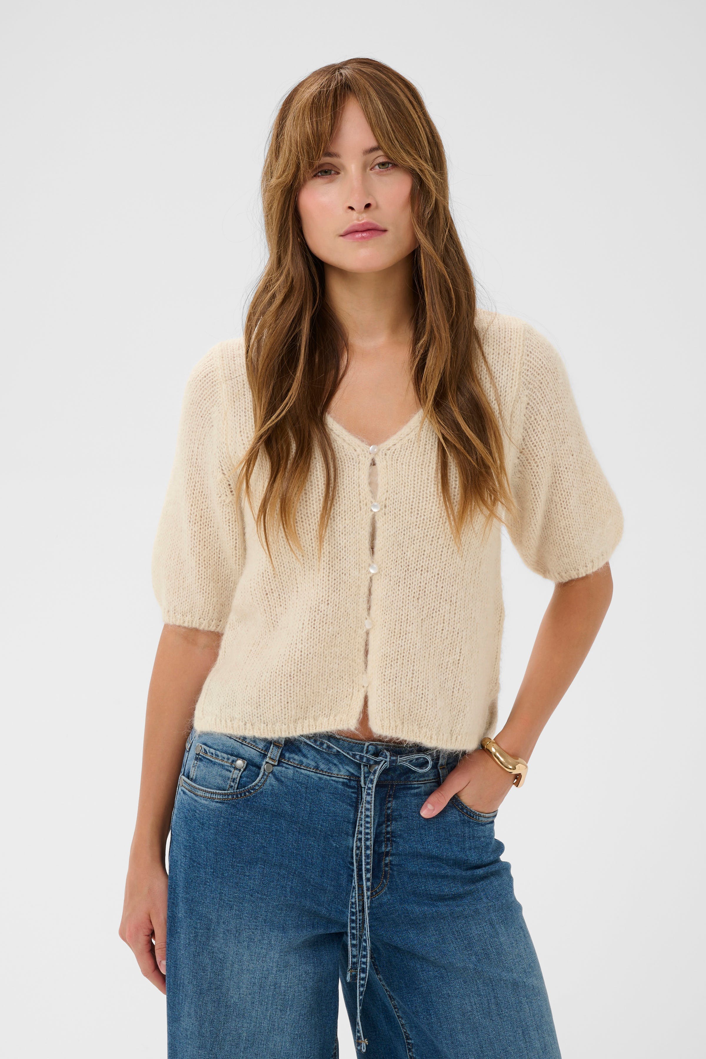 CUcemilie Cardigan LOOKBOOK FRONT 50112926-120304