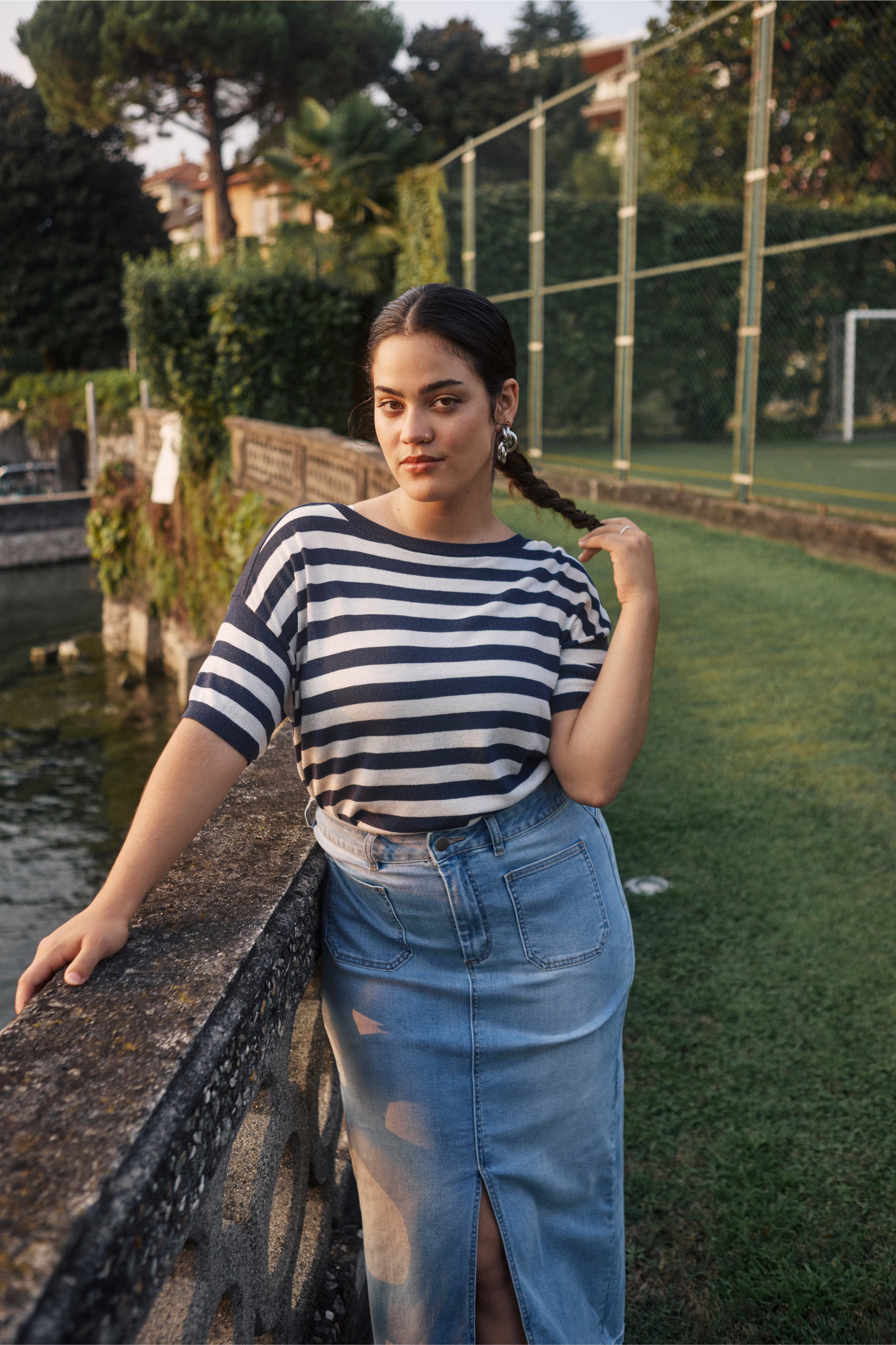 KCcarla Denimkjol LOCATION NONE 10583254-101012