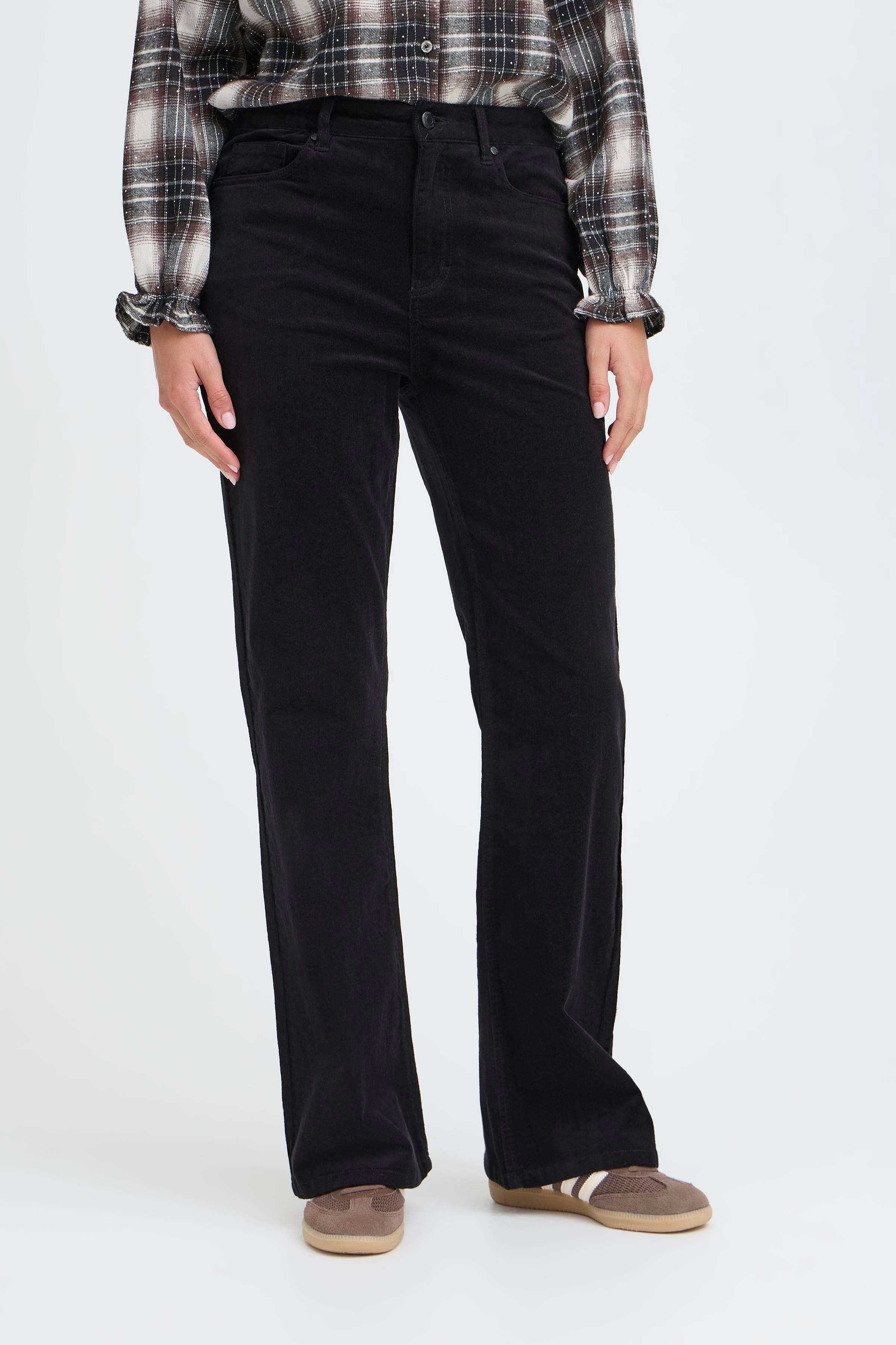 PZSALLY Ultra High Waist Bootcut Bukser LOOKBOOK FRONT 50210072-193911