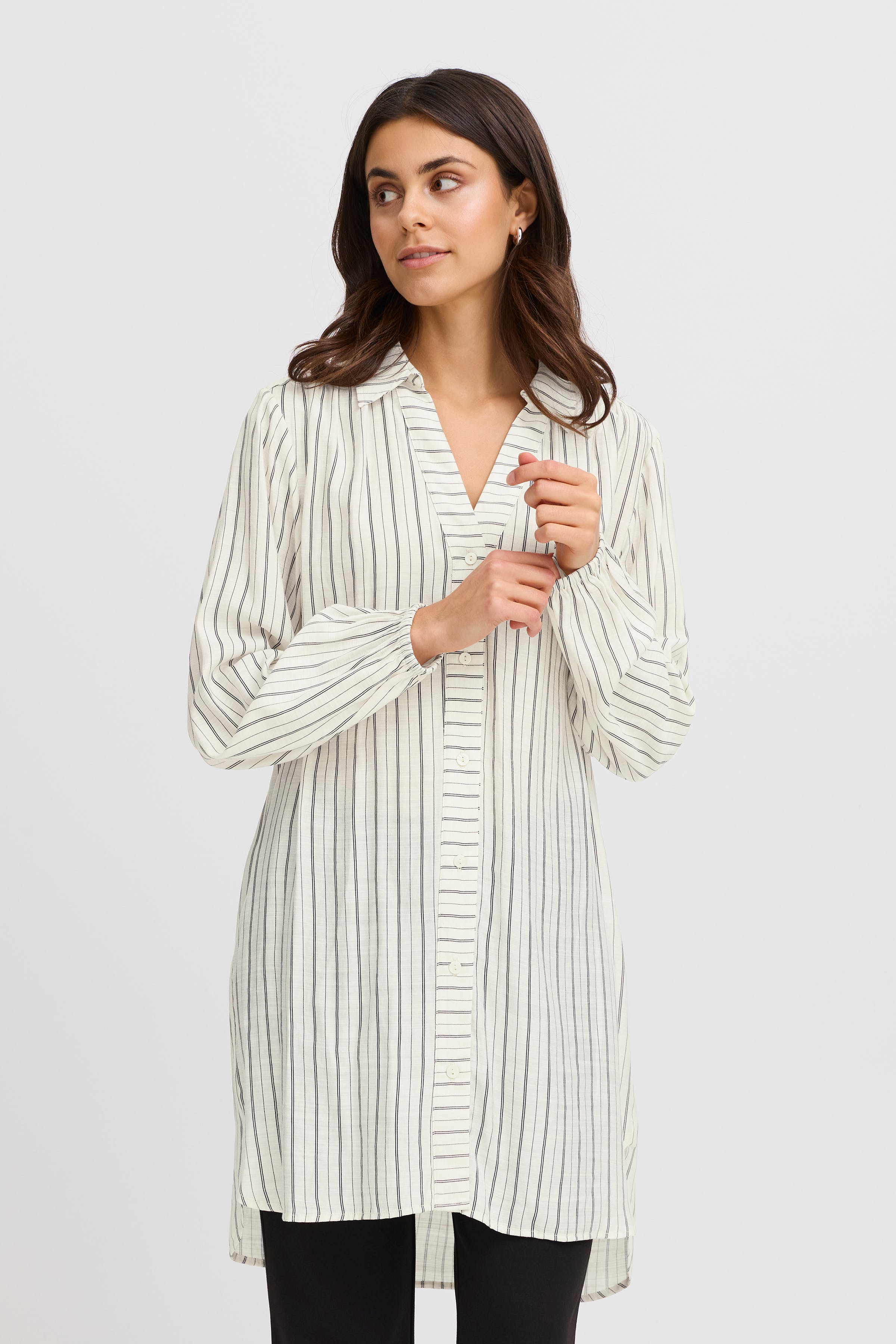 FRARIANA Långärmad skjorta LOOKBOOK FRONT 20615184-204172