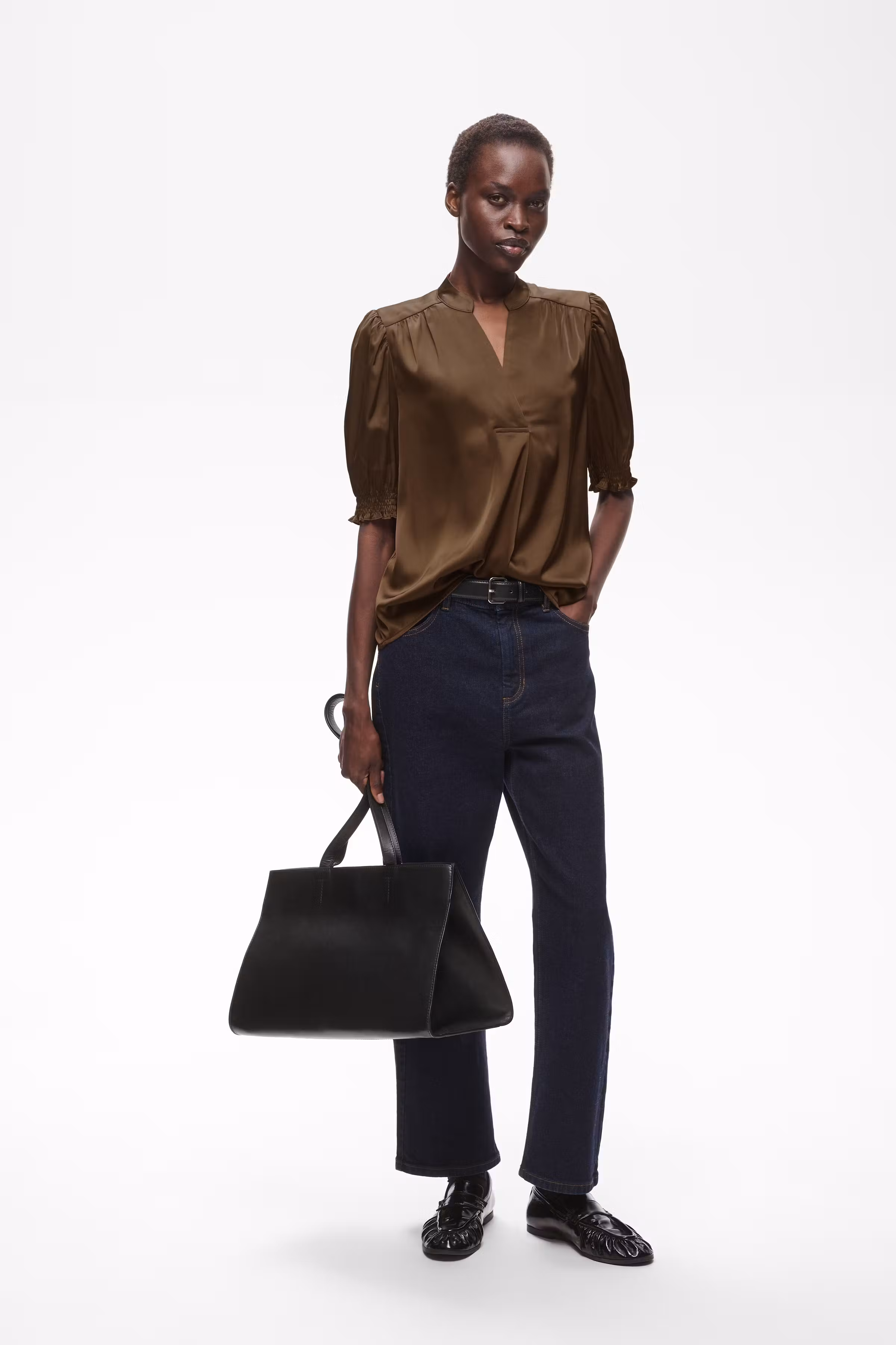 IdinaIW Blouse LOOKBOOK FRONT 30111037-191109