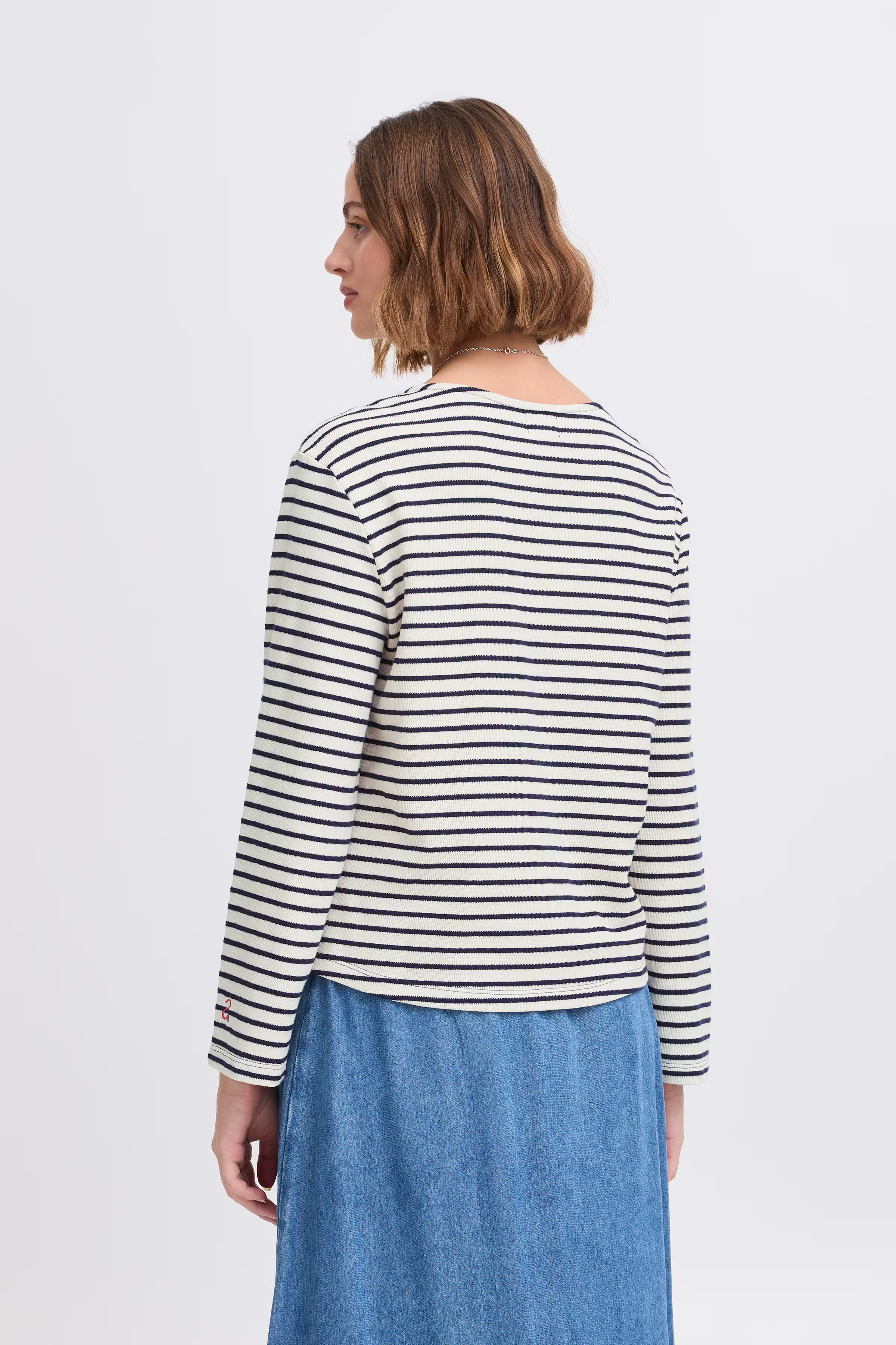 Langærmet T-shirt LOOKBOOK BACK 20121946-130905