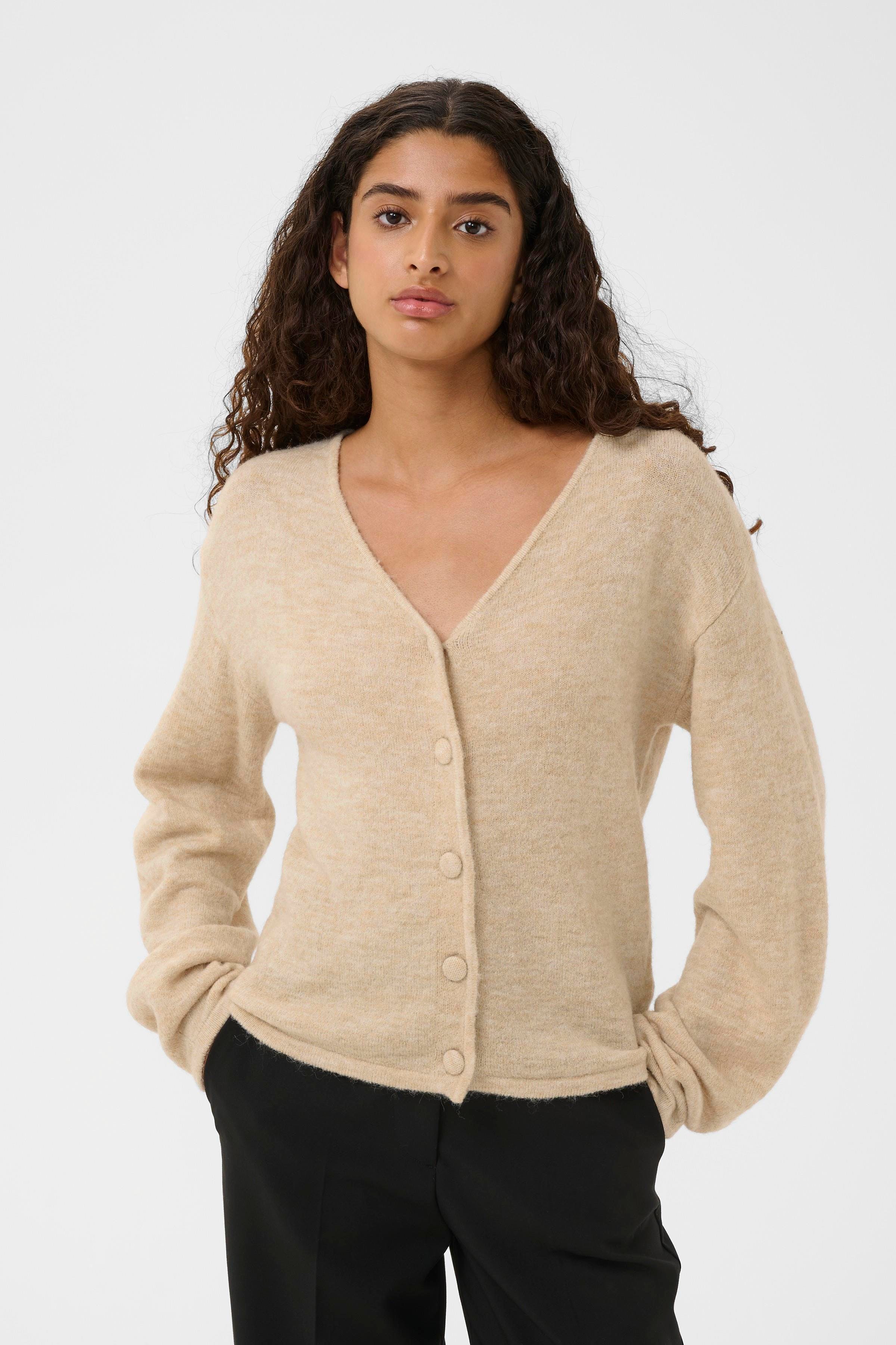 SLHedaya Cardigan LOOKBOOK FRONT 30409076-130401