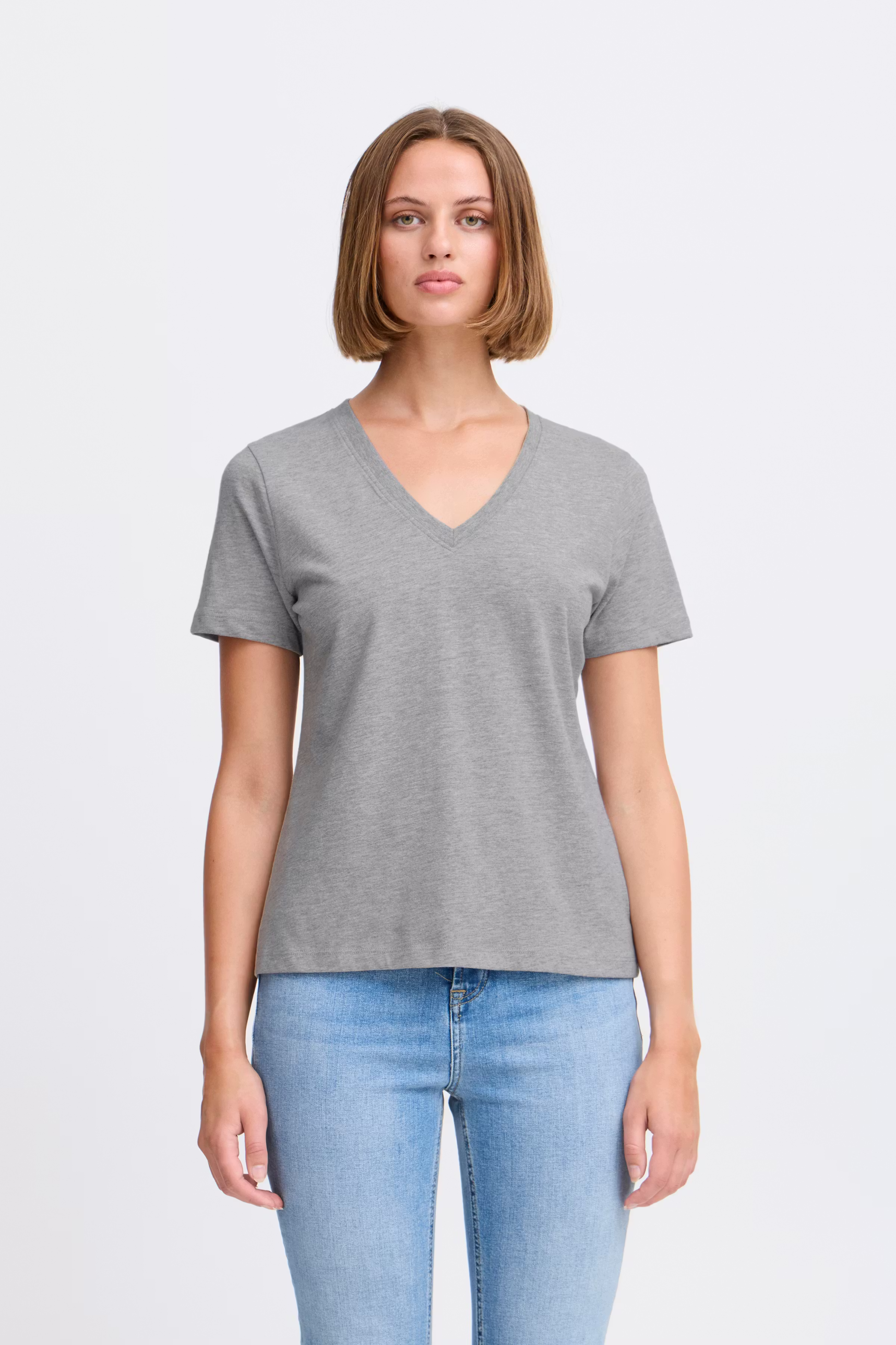 IHPALMER V-neck T-shirt LOOKBOOK FRONT 20120348-200318