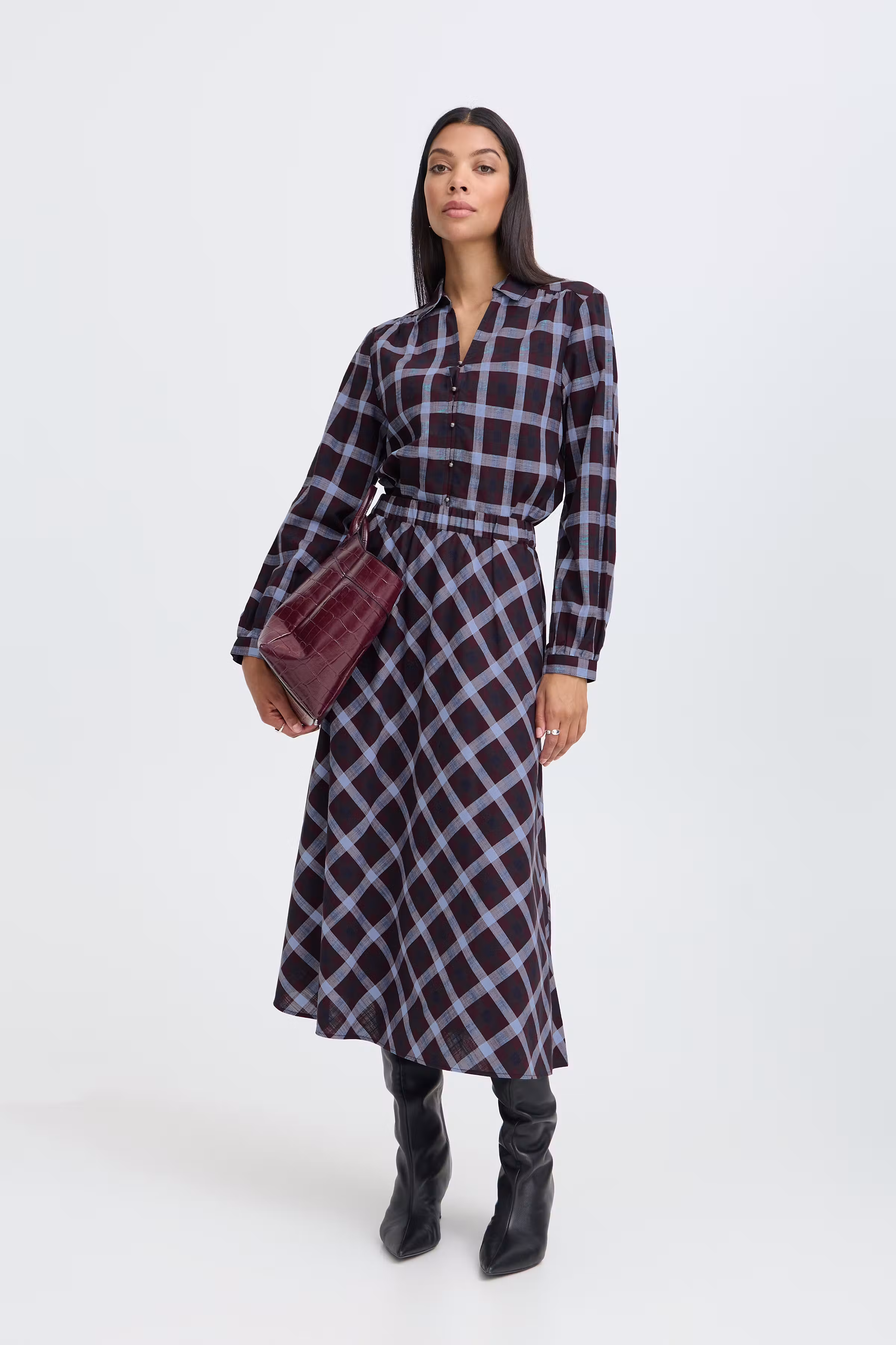 BYFLANNY Skjorte LOOKBOOK FRONT 20819338-900010815